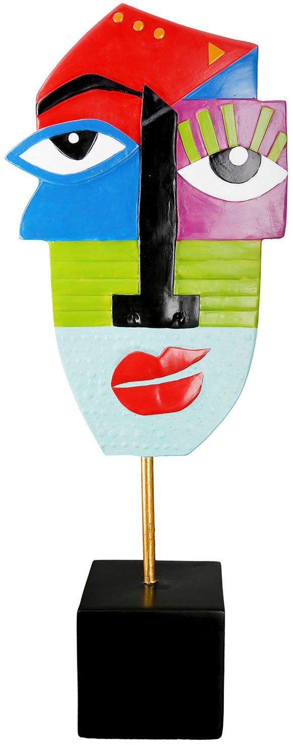 Casablanca by Gilde Fantasyfiguur Gezicht Abstract "Mondrian" (1 stuk)