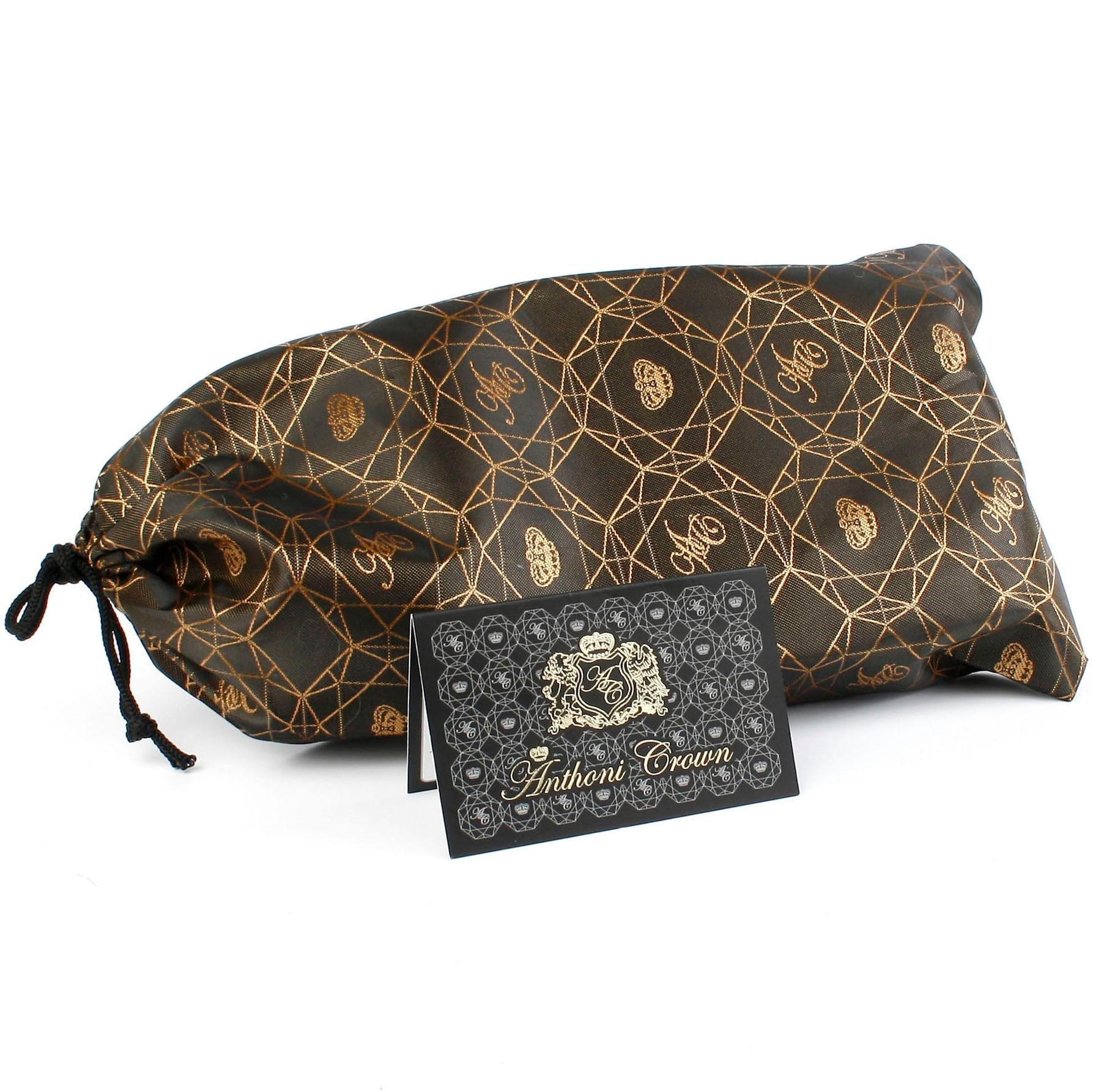 Anthoni Crown Leren riem in wit, voor jeans