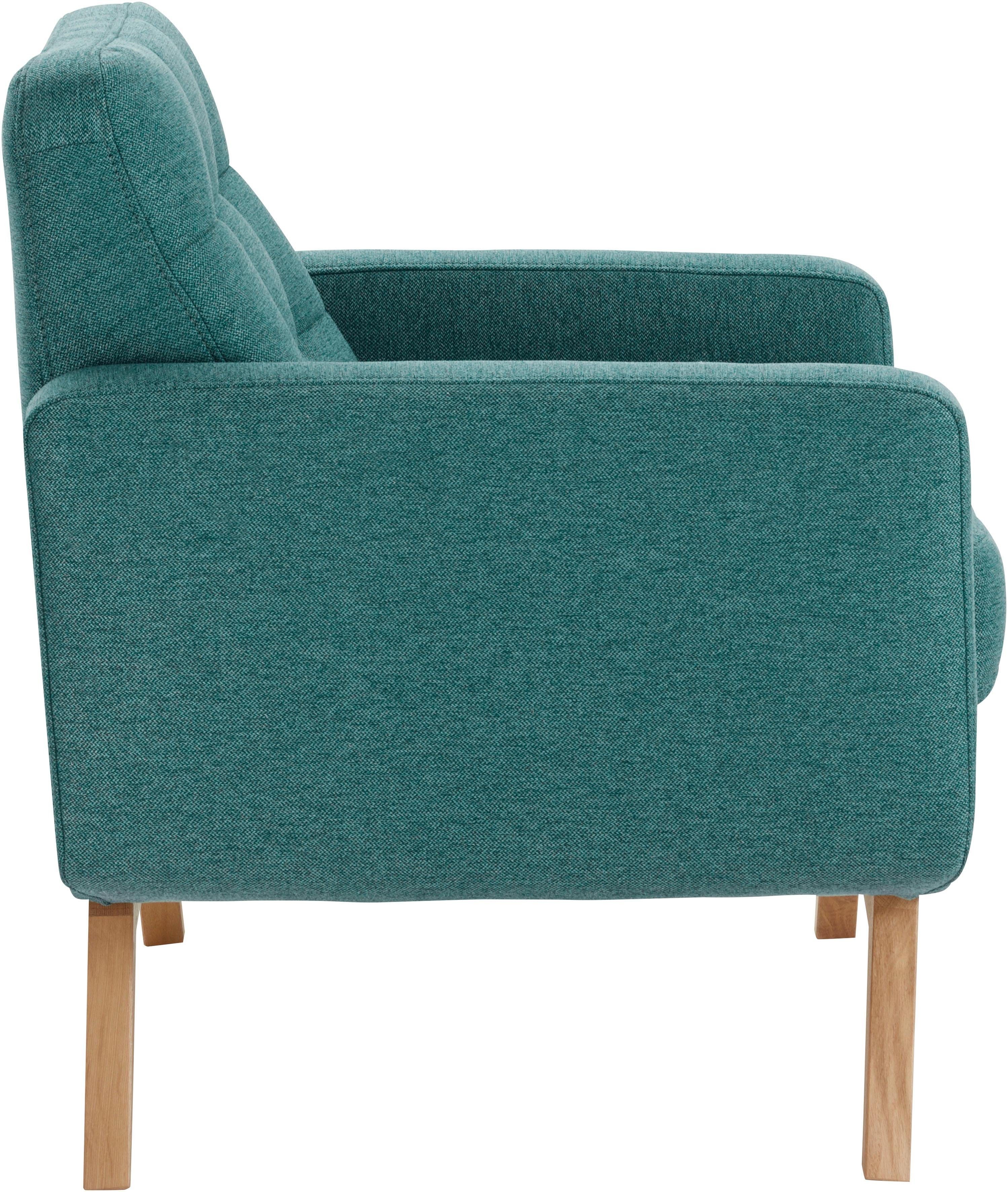 exxpo - sofa fashion Fauteuil Fiord, loungestoel actueel ontwerp, geweldige detailverwerking in de zitting en rug
