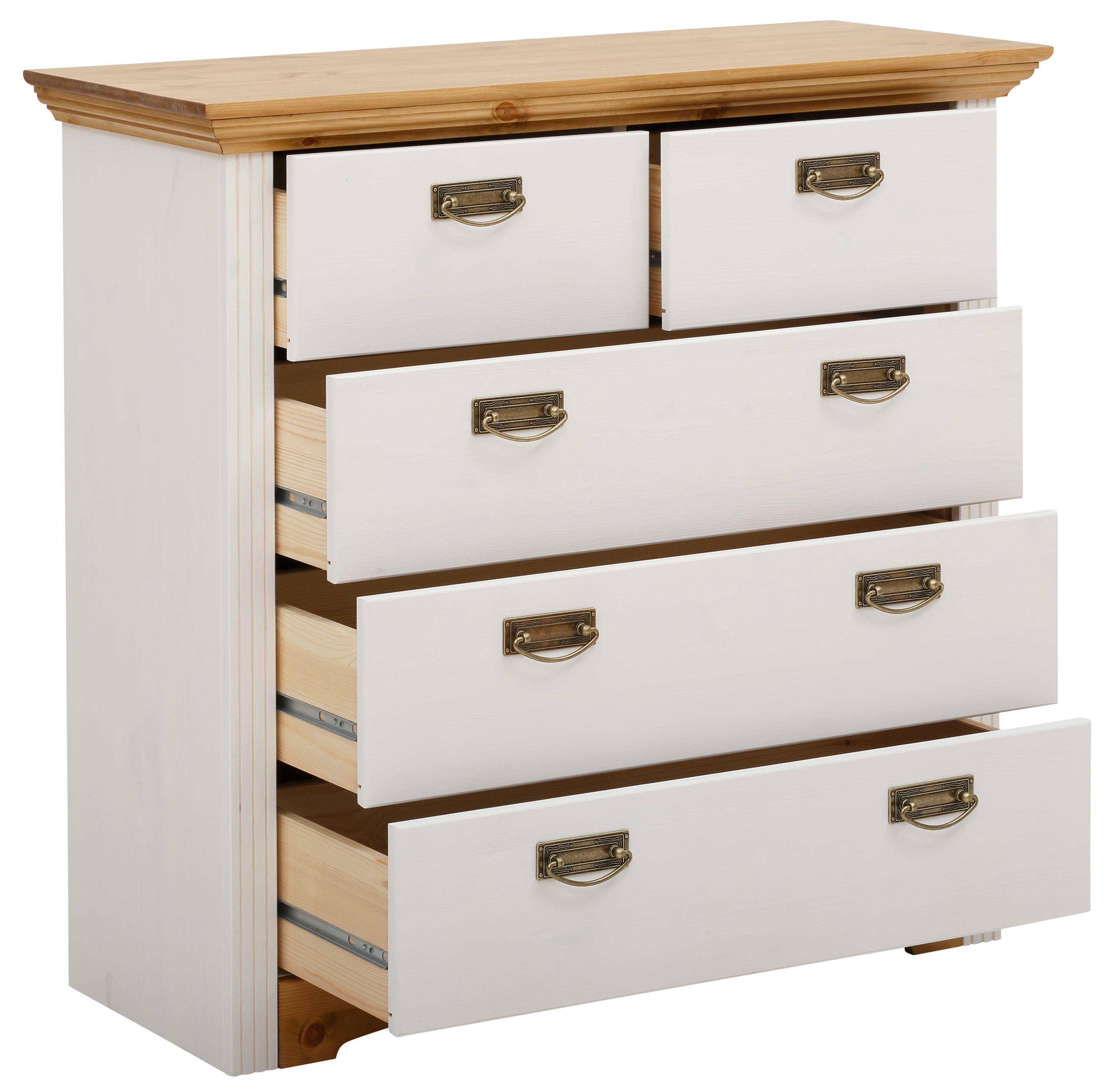 Home affaire Ladekast Konrad Breedte 94 cm, van massief, FSC®-gecertificeerd dennenhout