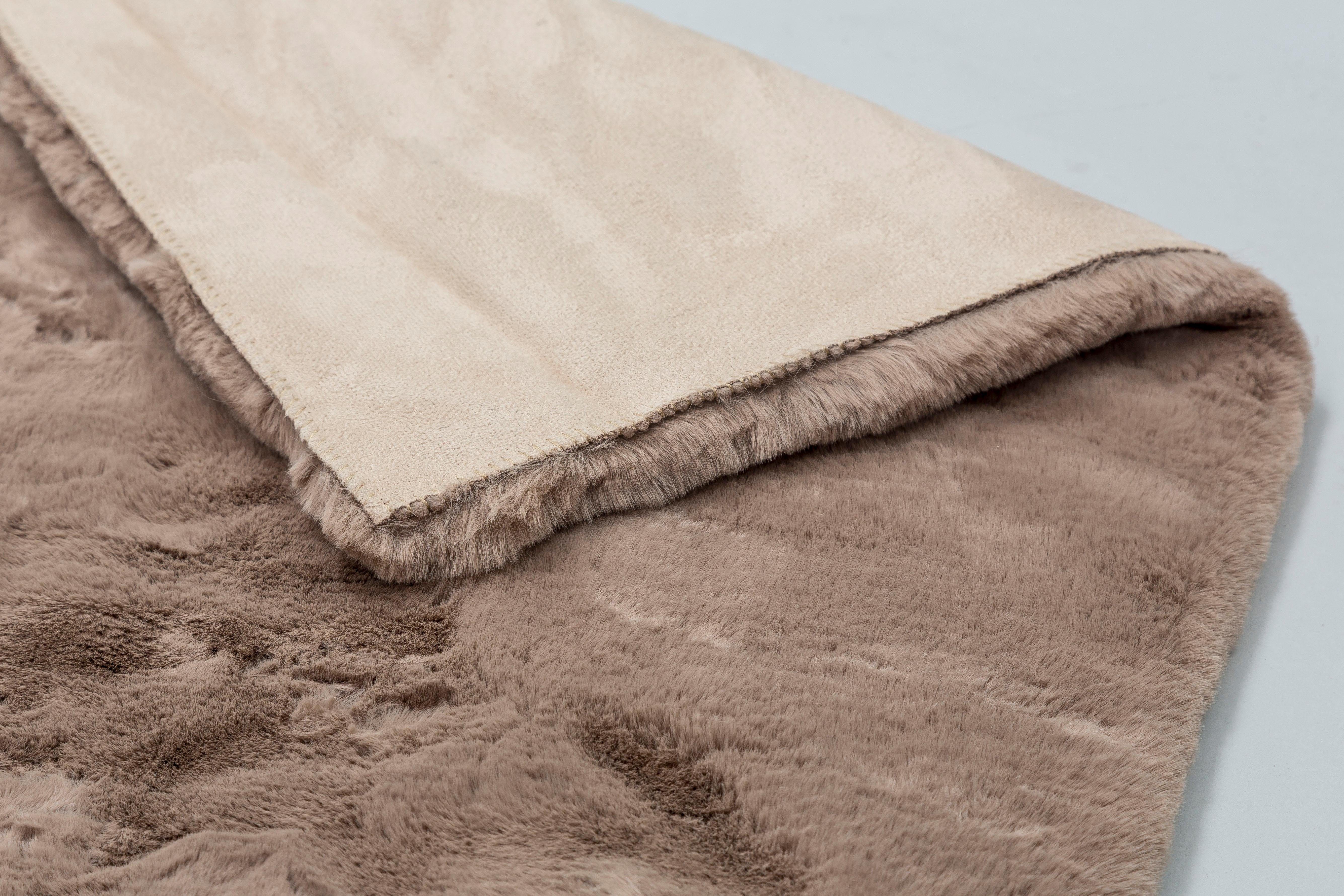 SCHÖNER WOHNEN-KOLLEKTION Vachtvloerkleed Tender bijzonder zacht door microvezel, imitatiebont, wasbaar, woonkamer
