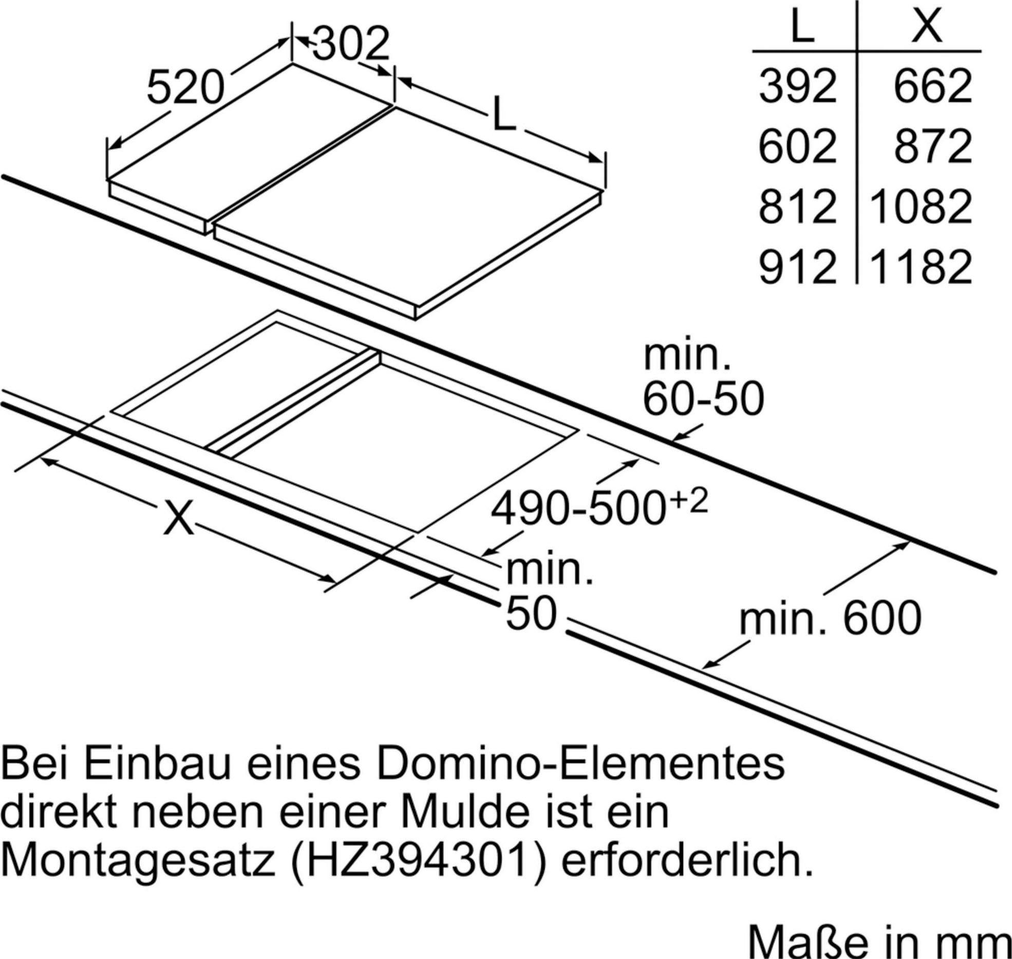 SIEMENS Flex inductiekookplaat van SCHOTTCERAN EX375FXB1E