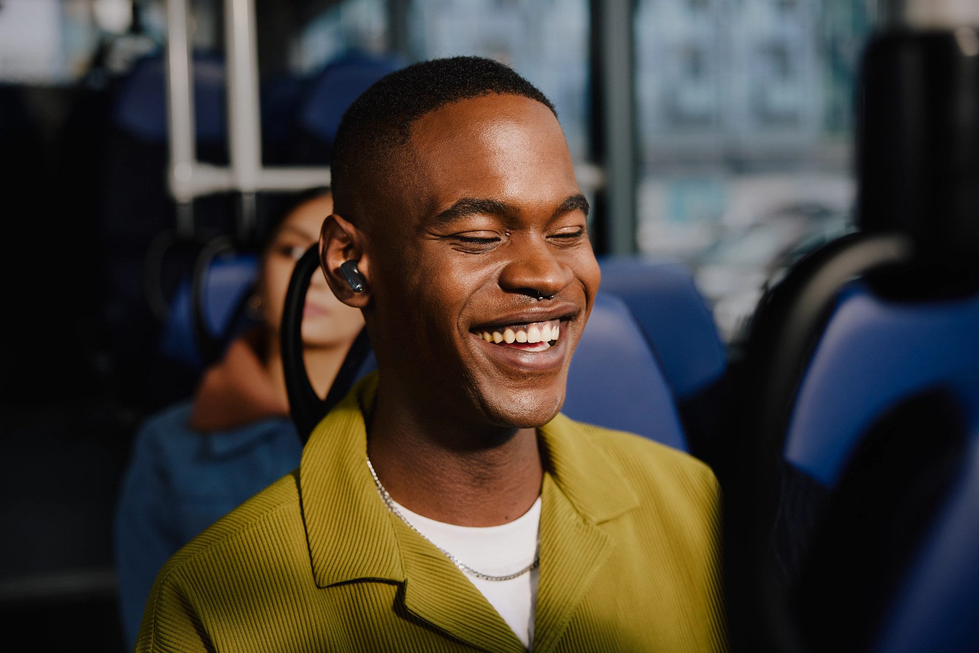 JBL Draadloze in-ear hoofdtelefoon LIVE BEAM 3 True Adaptive Noise Cancelling, IP55, Personi-Fi 3.0