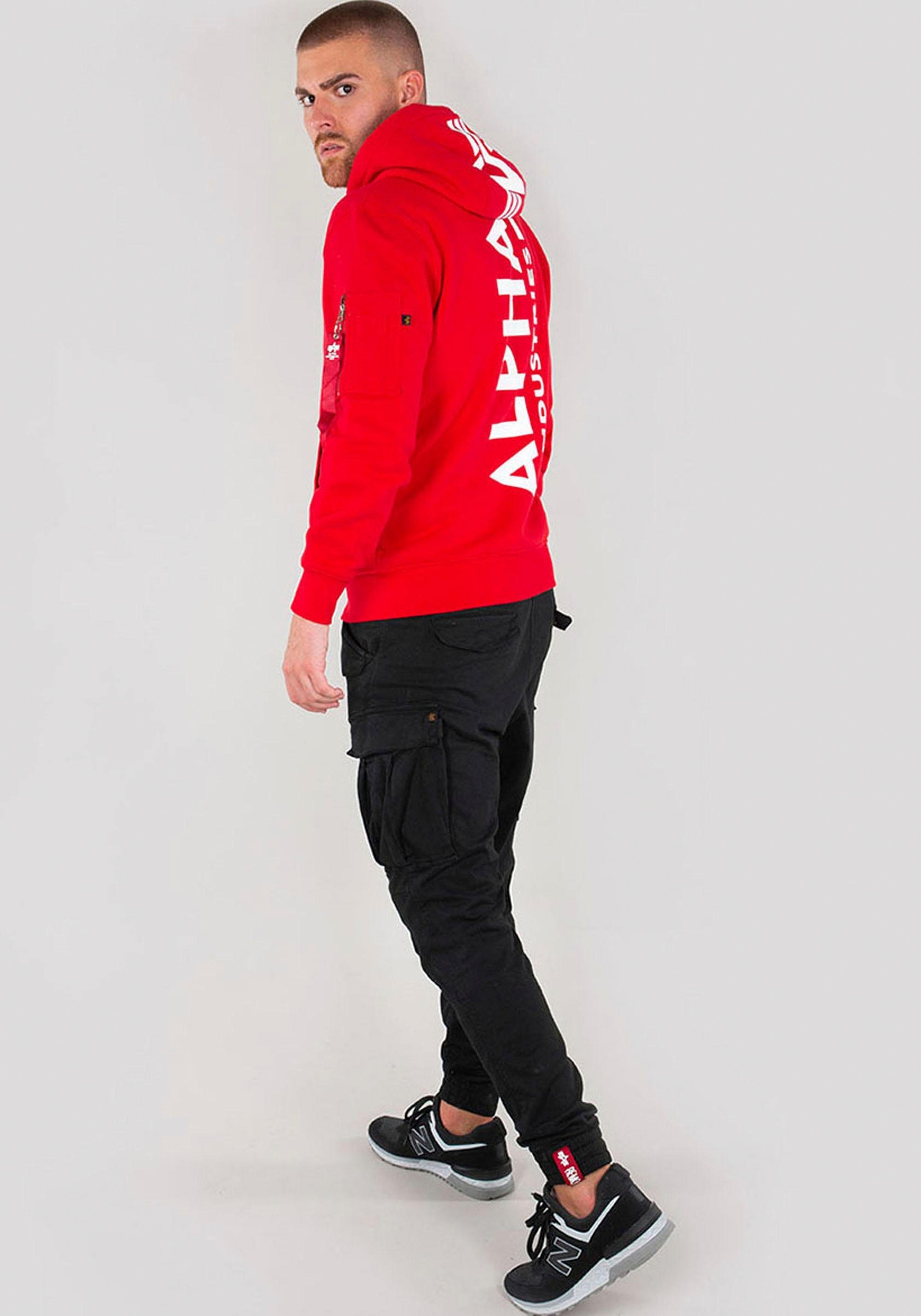 Alpha Industries Hoodie BACK PRINT HOODY