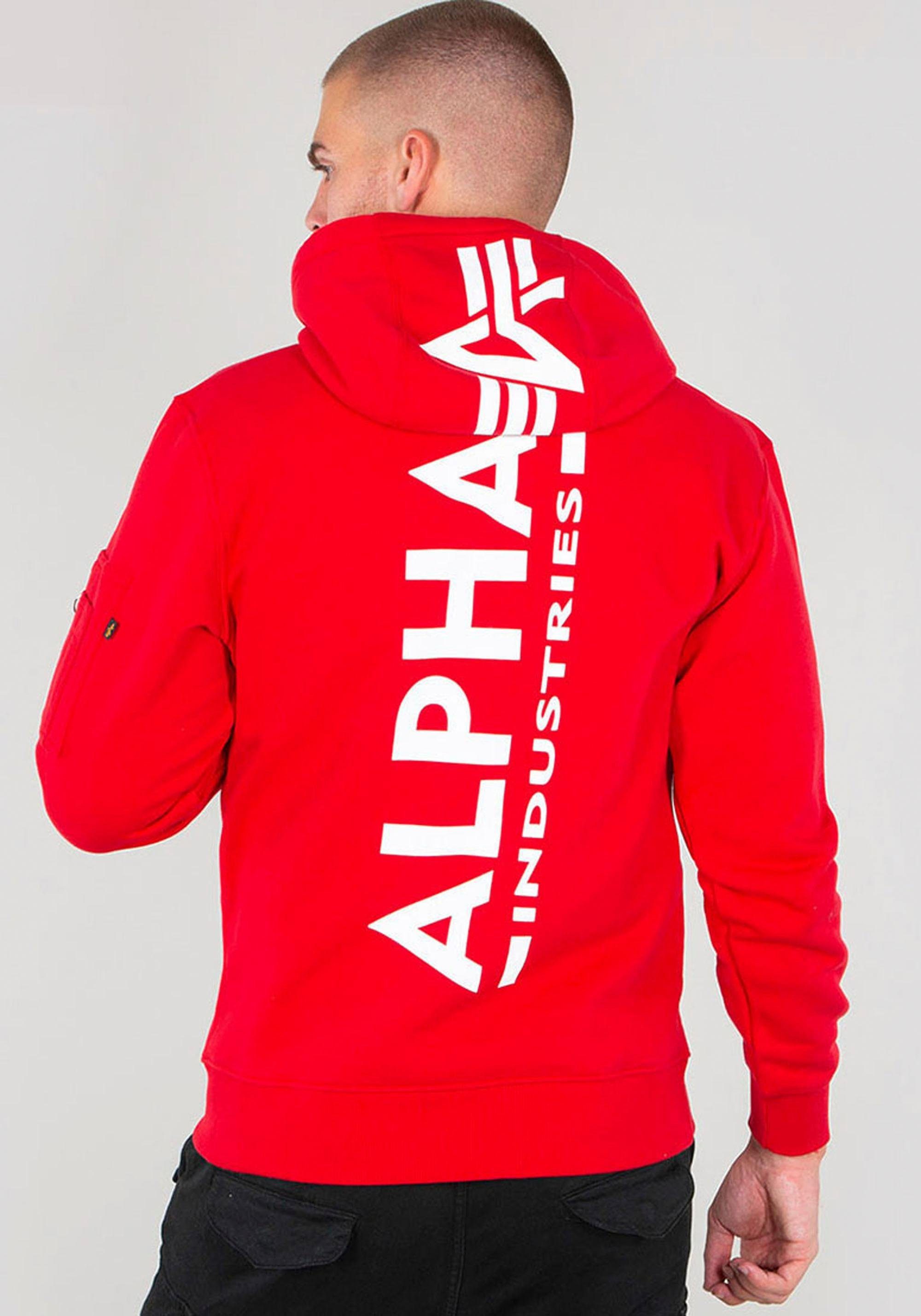 Alpha Industries Hoodie BACK PRINT HOODY