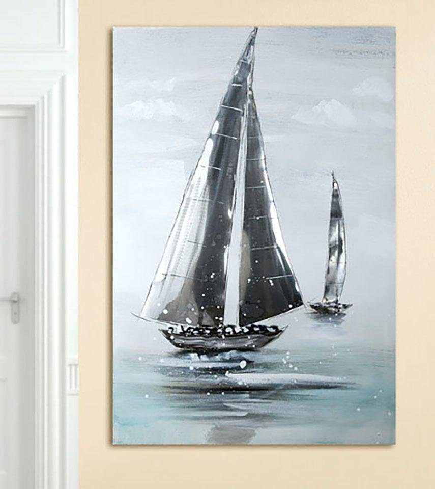 GILDE Artprint op linnen Schilderij sailing boat (1 stuk)