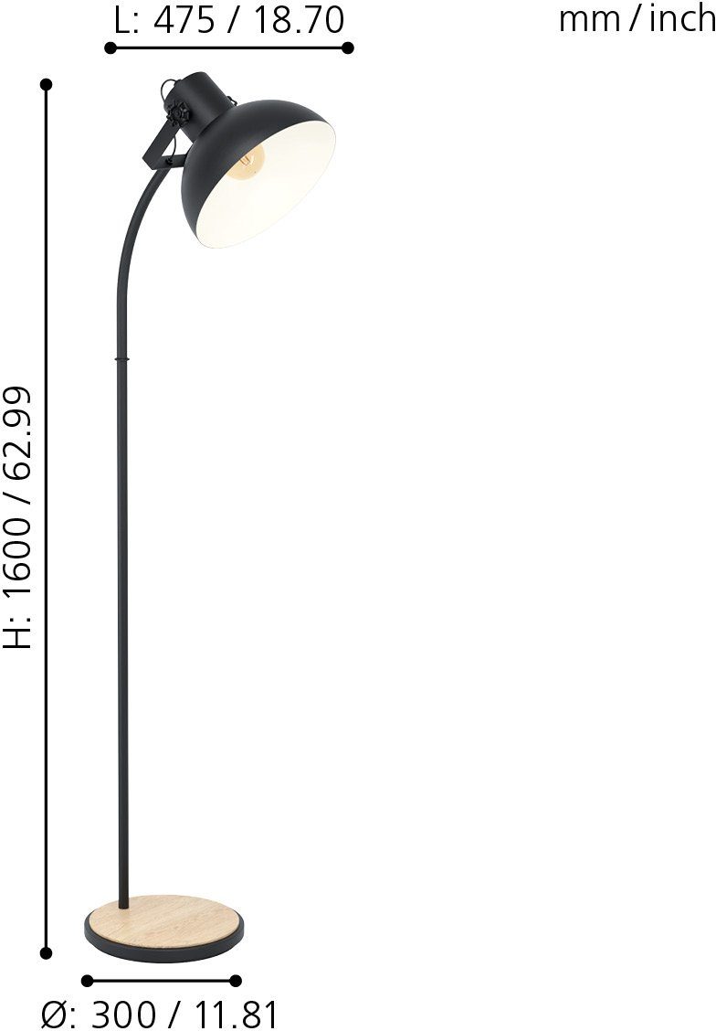 EGLO Staande lamp LUBENHAM