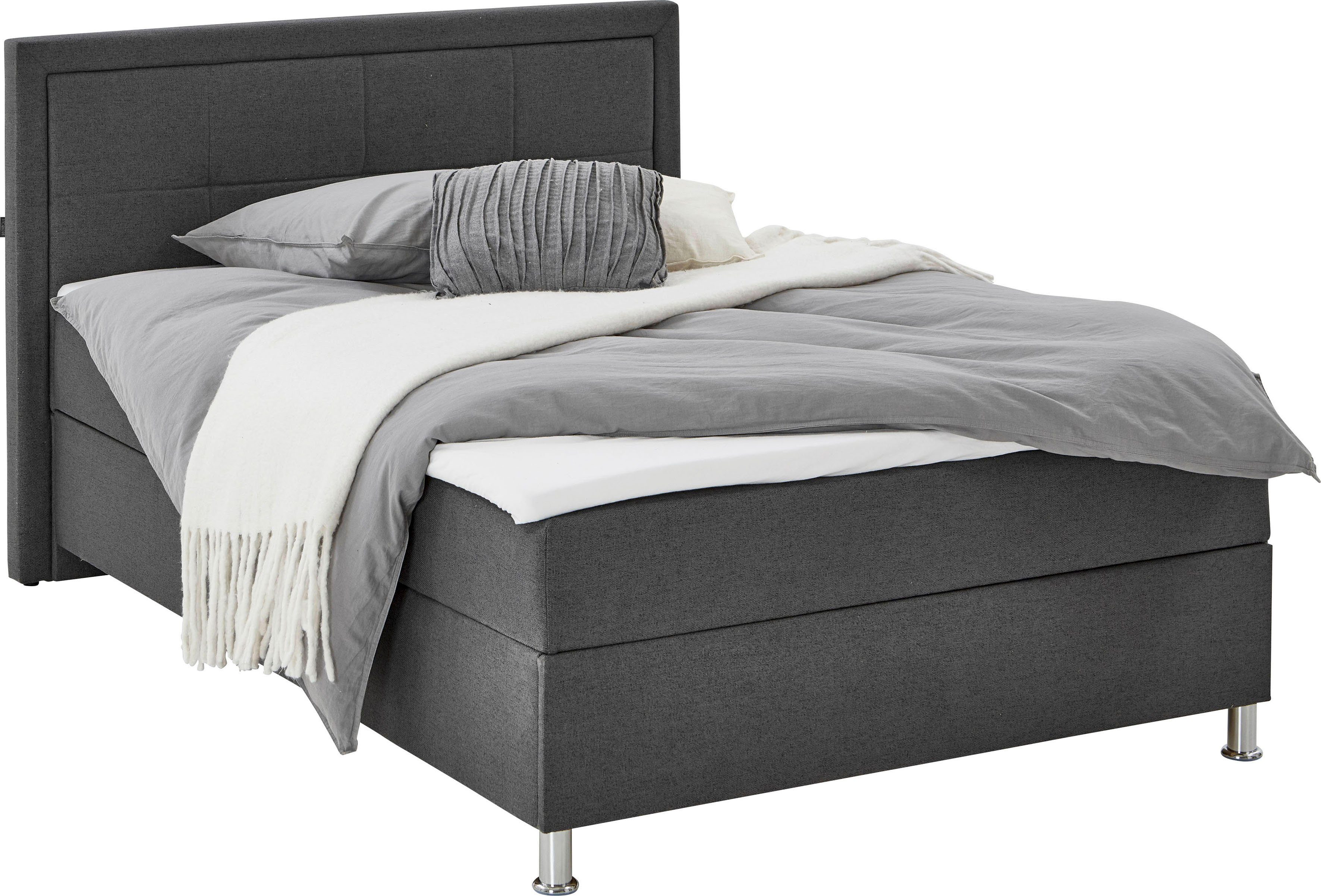 INOSIGN Boxspring Fergus met bedkist, incl. topmatras