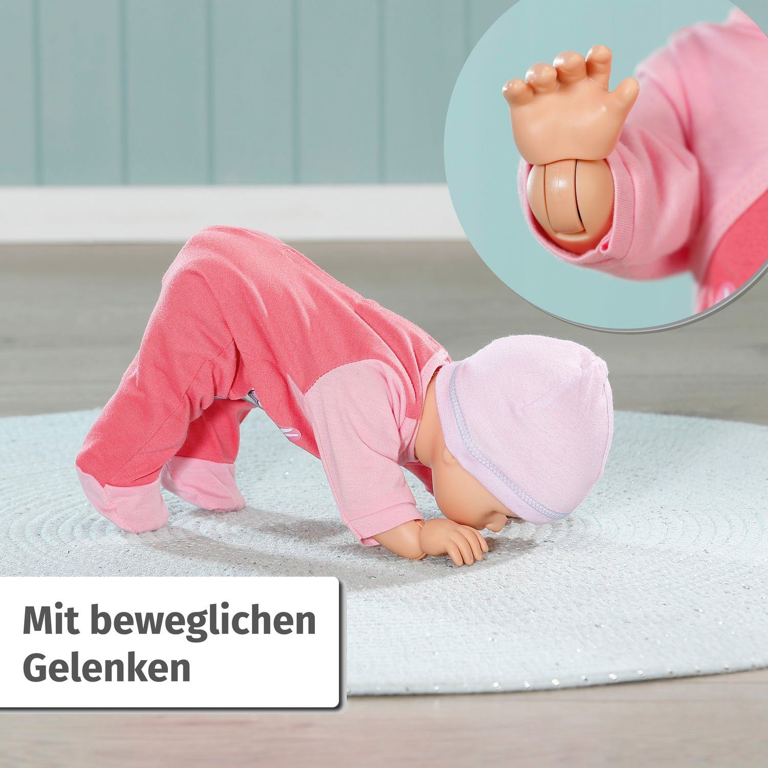 Baby Annabell Babypop Emily loop met mij, 43 cm