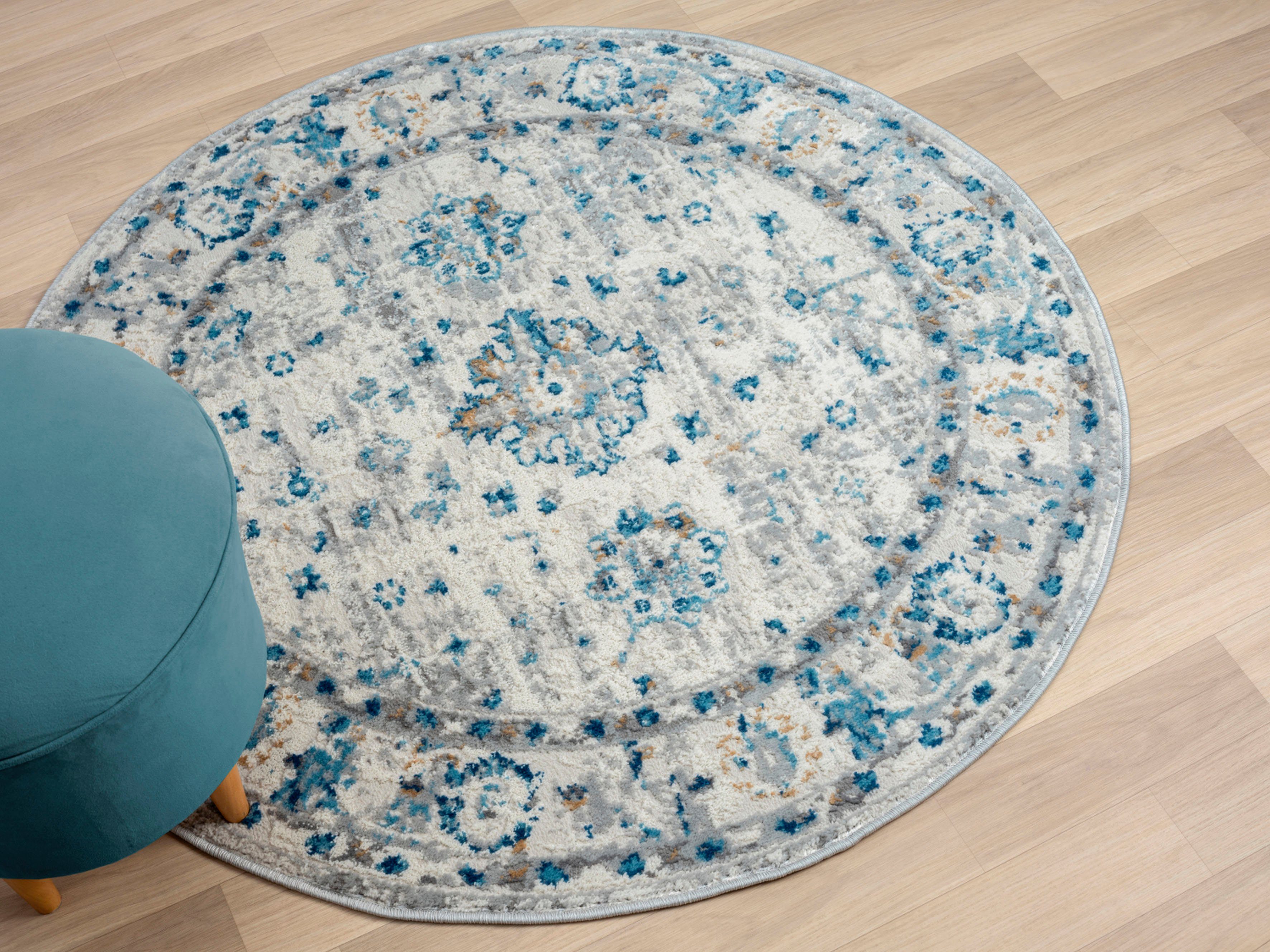 Myflair Möbel & Accessoires Vloerkleed My Heriz 3 Kortpolig, klassiek oosters ontwerp, bijzonder zacht door microvezel