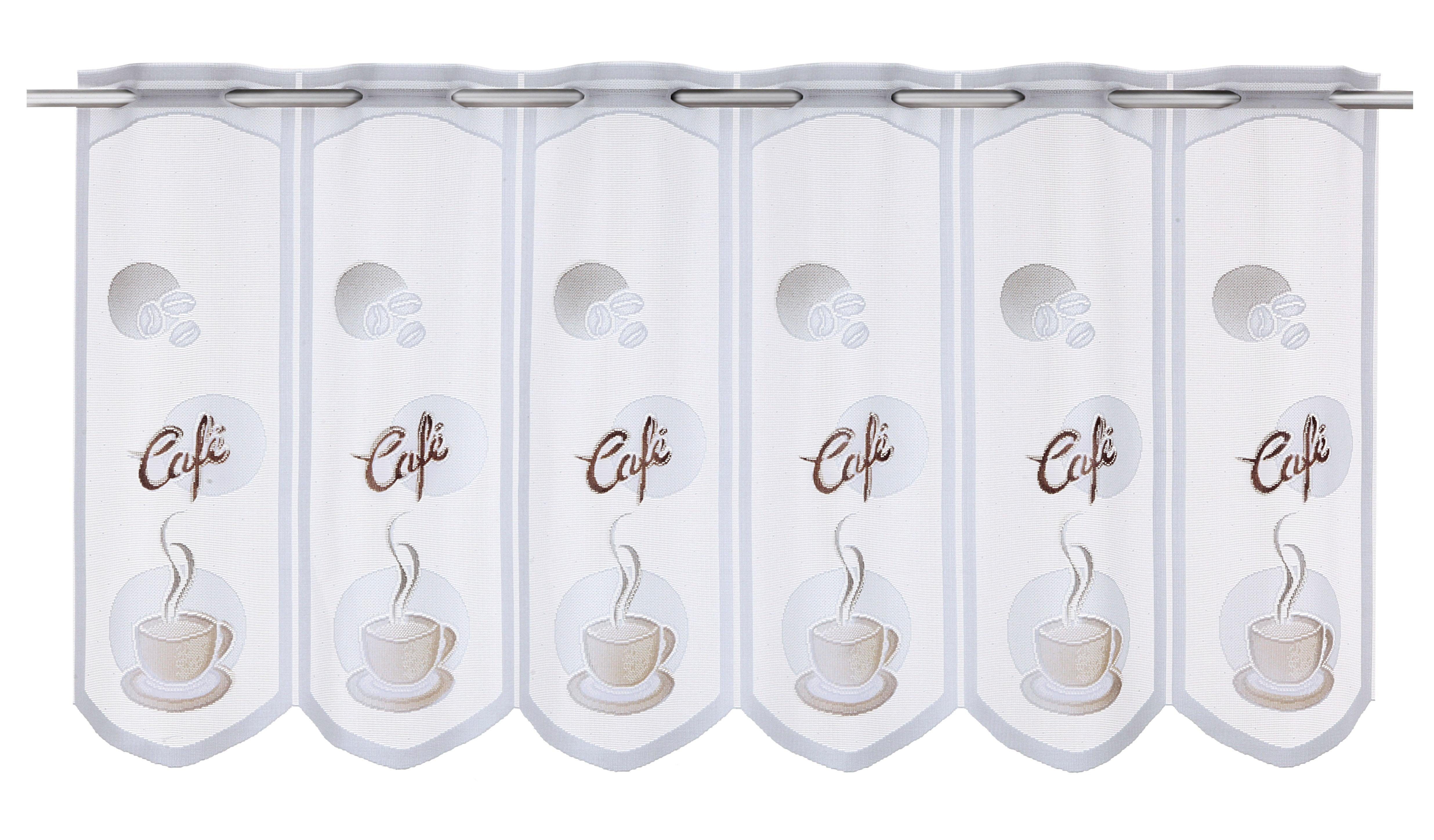 WILLKOMMEN ZUHAUSE by GROUP Panneaux Koffie Jacquard pannaux (1 stuk) online bestellen | OTTO