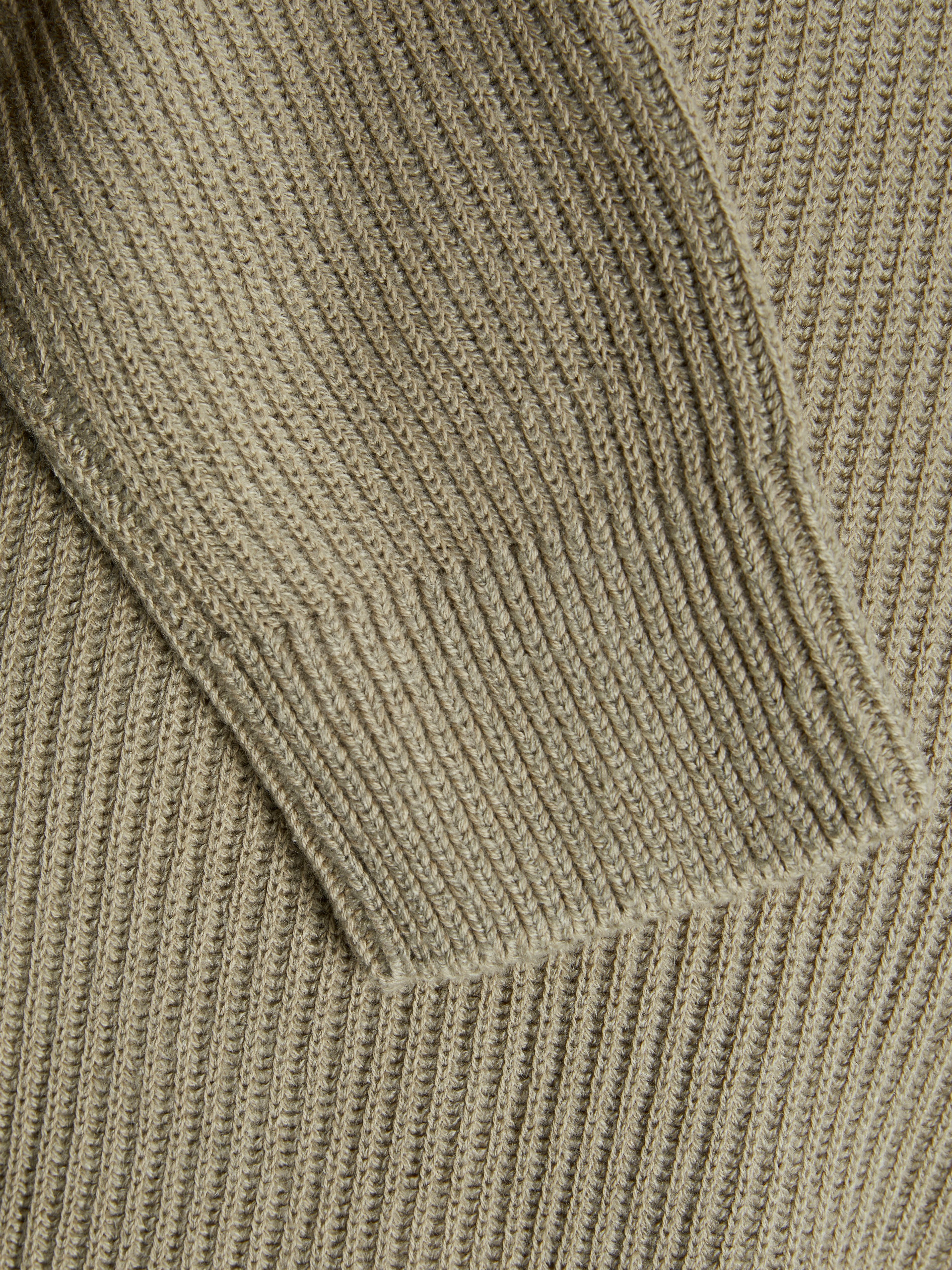 Jack & Jones Schipperstrui JJPANNEL KNIT HALF ZIP AW25
