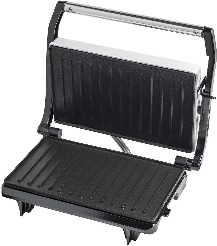 bestron Contactgrill APM123W Viva Italia ook als sandwich-/panini-contactgrill inzetbaar, antiaanbaklaag