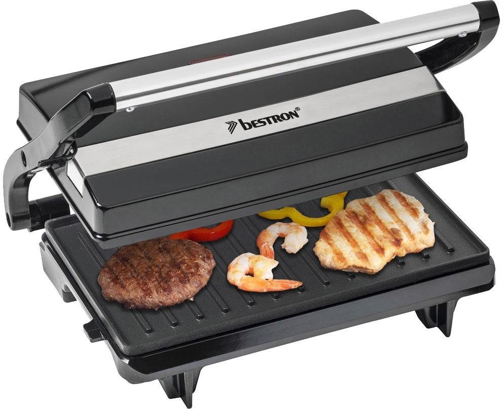 bestron Contactgrill APM123Z Viva Italia ook als sandwich-/panini-contactgrill inzetbaar,...