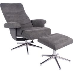 duo collection relaxfauteuil markham grijs