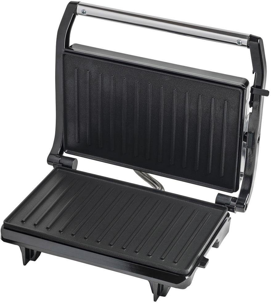 bestron Contactgrill APM123Z Viva Italia ook als sandwich-/panini-contactgrill inzetbaar, antiaanbaklaag