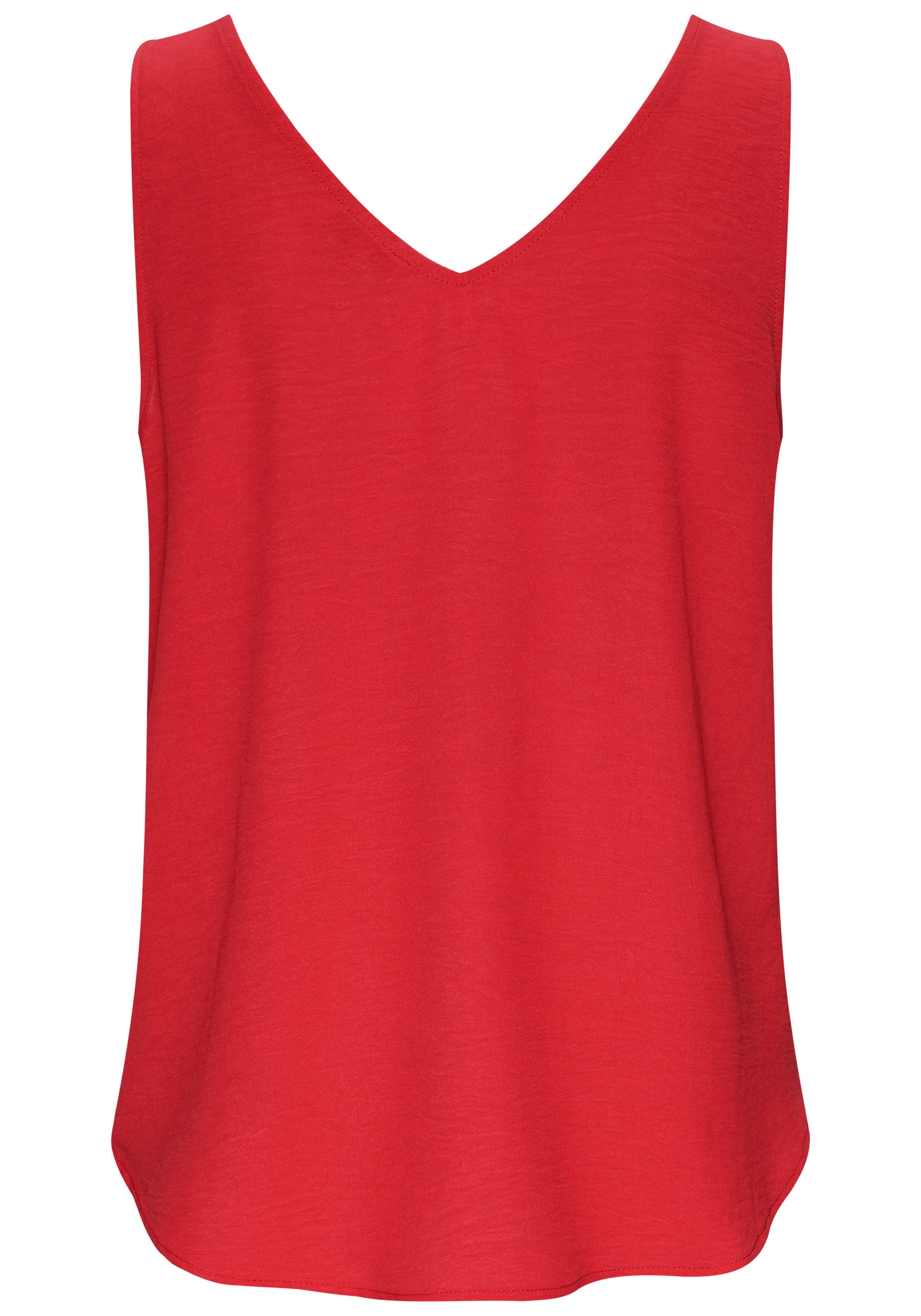 Vivance Top met v-halslijn, basic, damtop