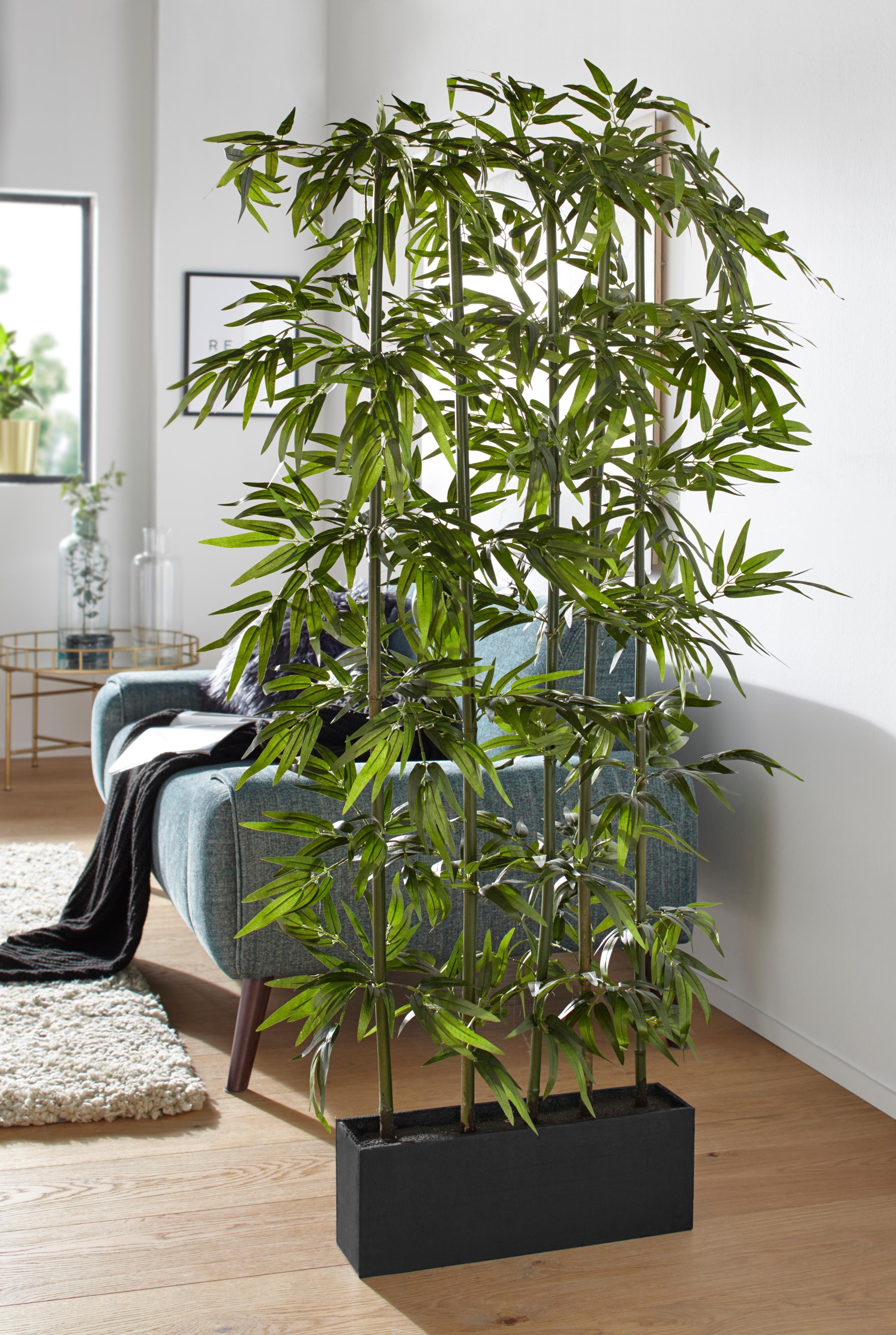 creativ green kunstplant bamboe (1 stuk) groen