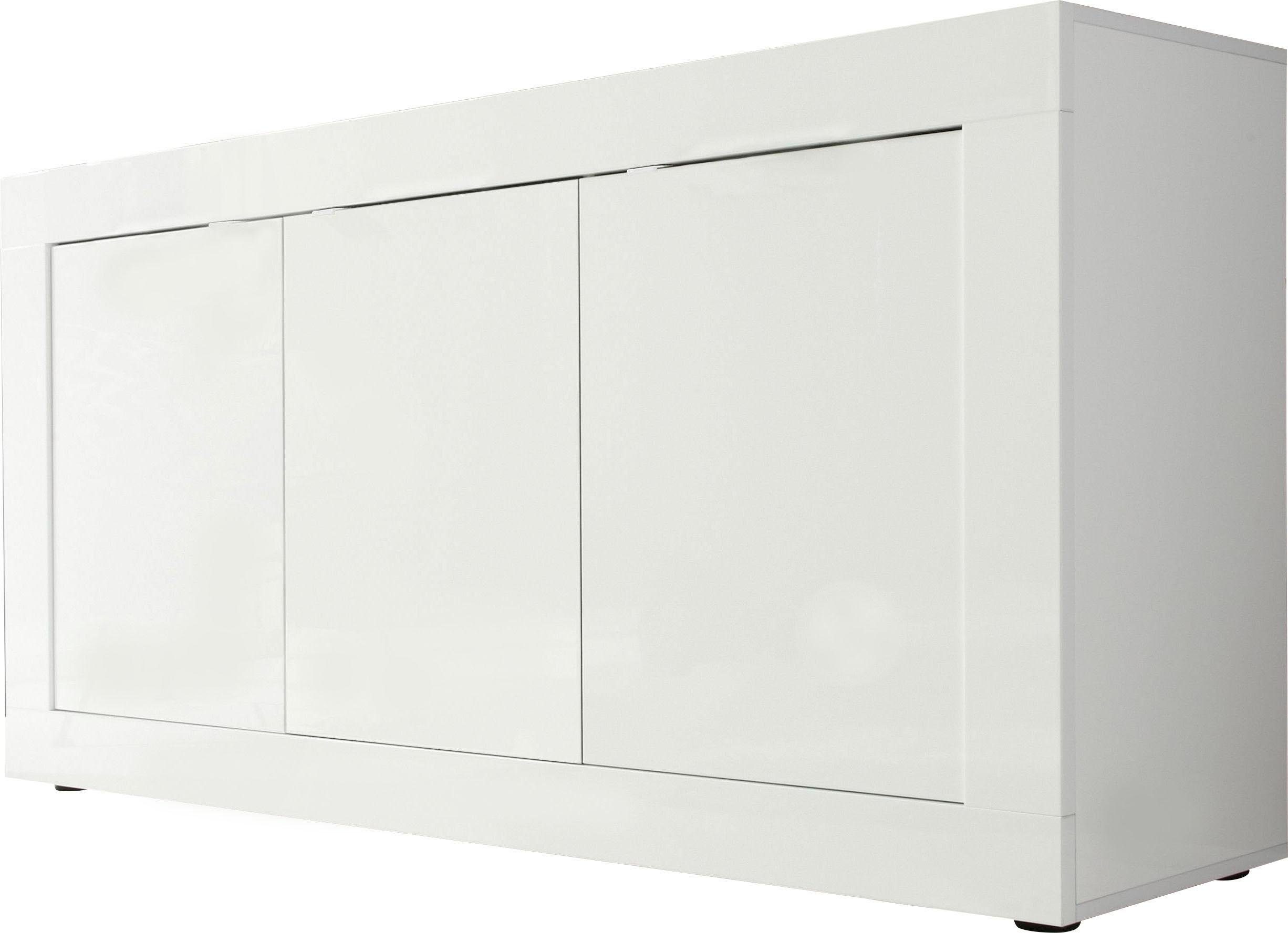 INOSIGN Dressoir Basis breedte 160 cm, commode 3 deuren, dressoir, Metalen handgreep, moderne frame-uitstraling, veel opbergruimte, kleurkeuze