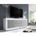 lc tv-meubel basic , breedte 210 cm wit