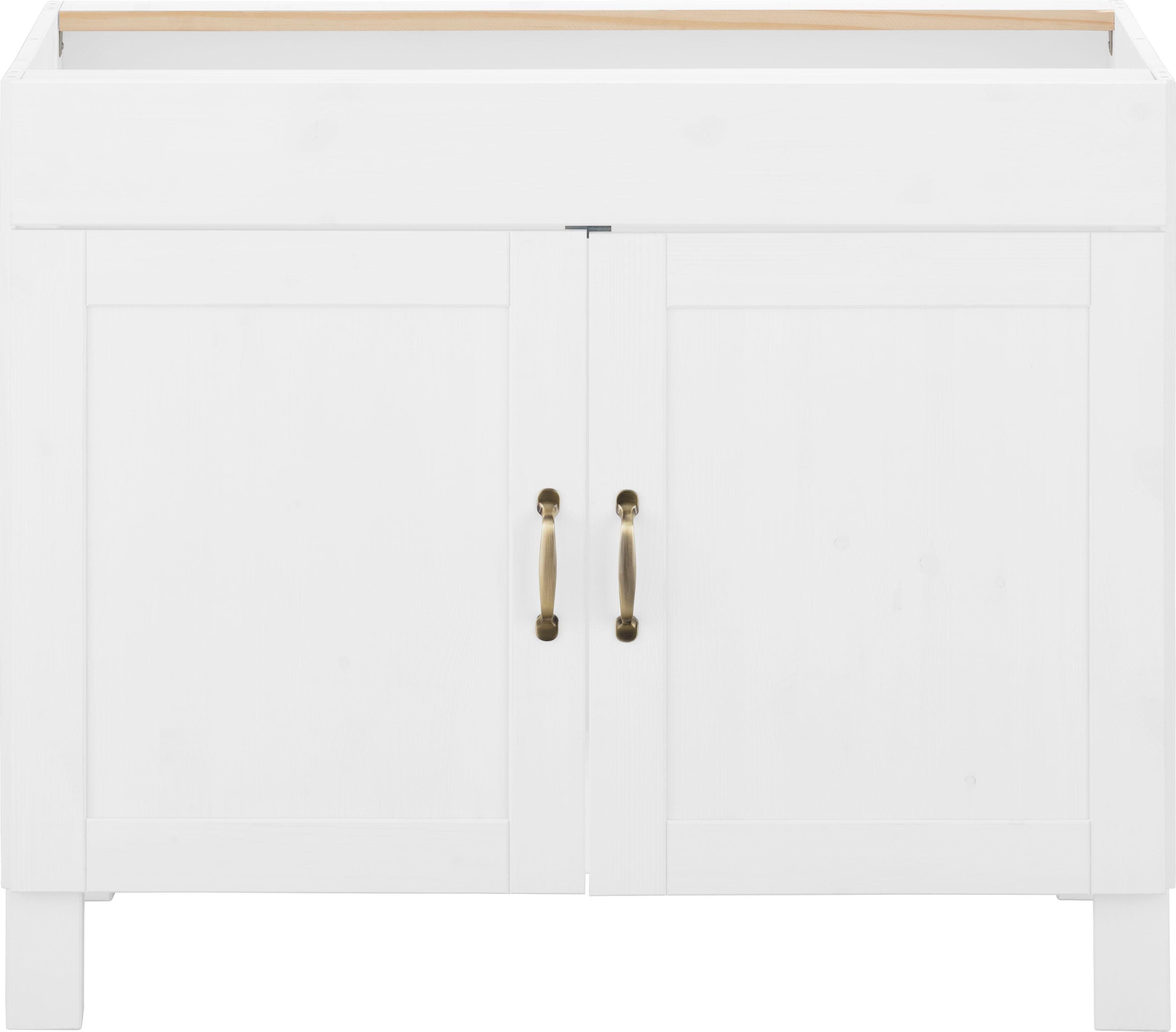 Home affaire Gootsteenkast Alby Breedte 100 cm, 2 vakken