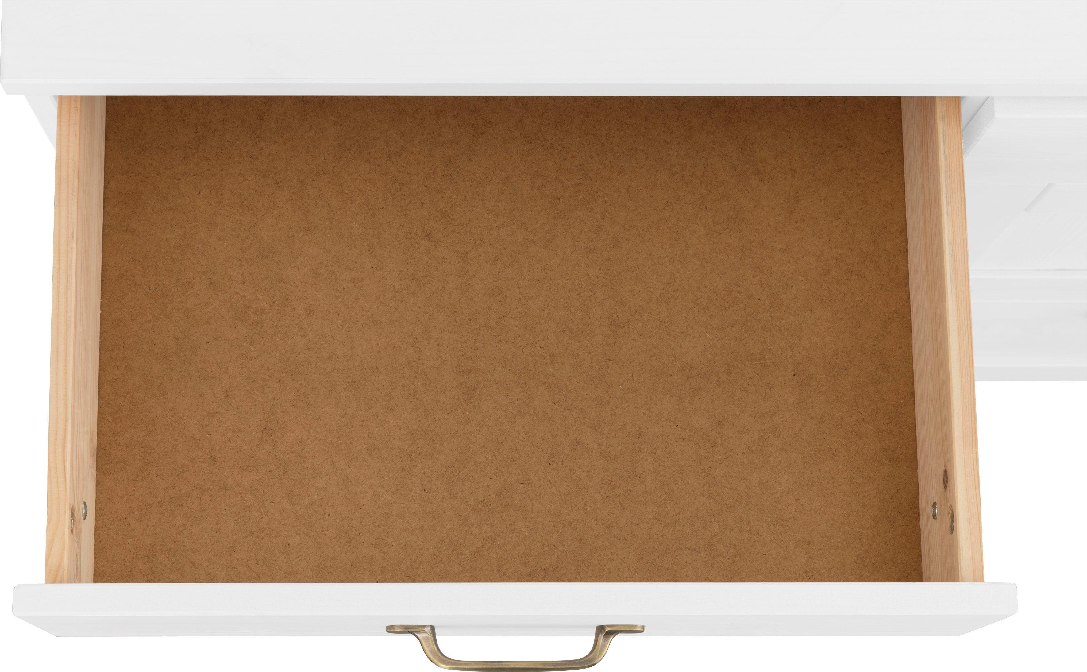 Home affaire Onderkast Alby Breedte 100 cm, 1 deur, 4 laden