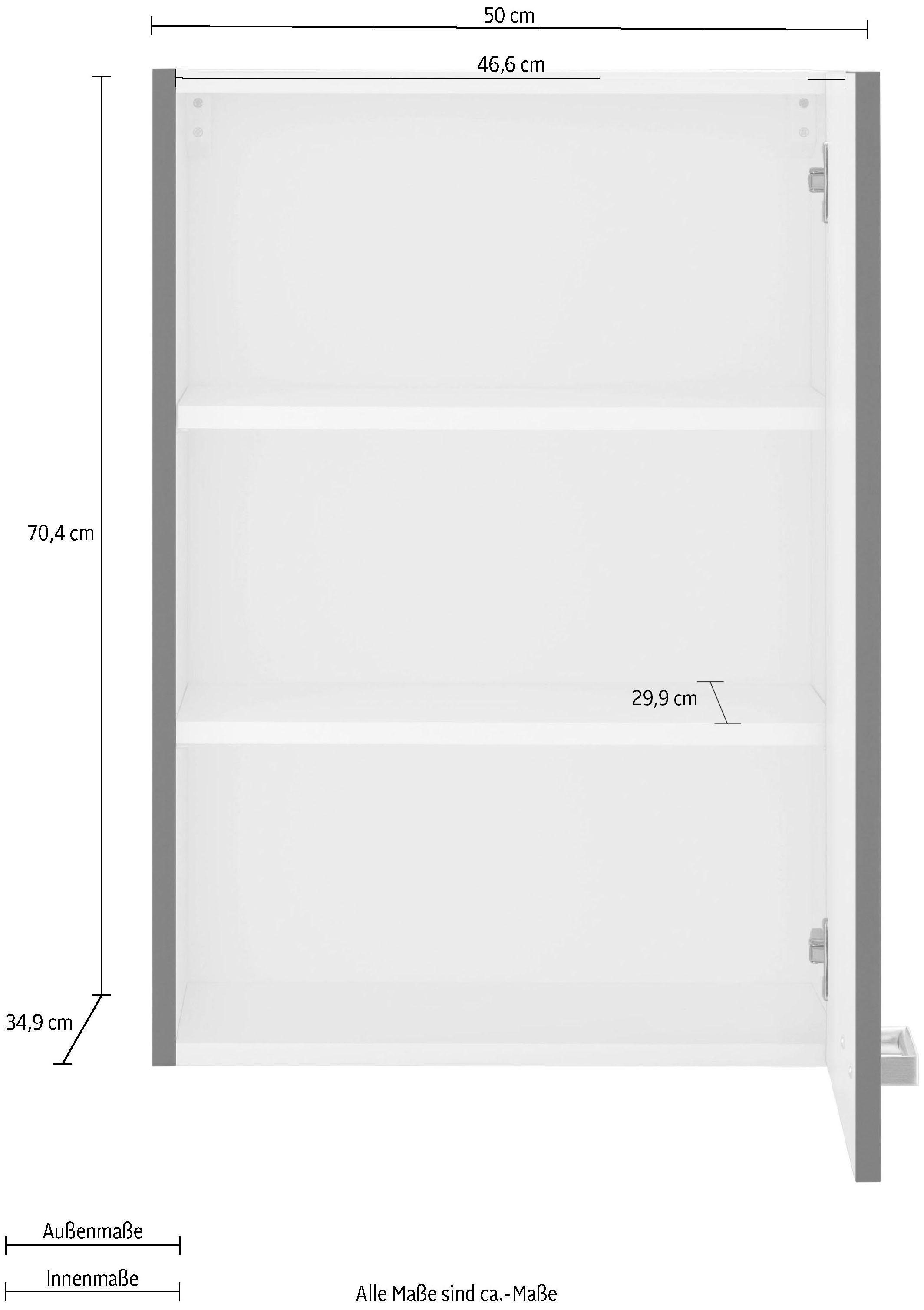 OPTIFIT Hangend kastje Parma Breedte 50 cm