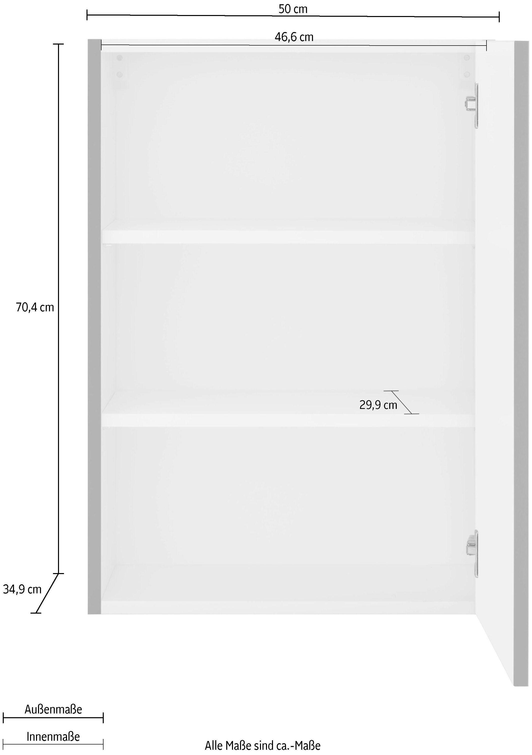 OPTIFIT Hangend kastje Parma Breedte 50 cm