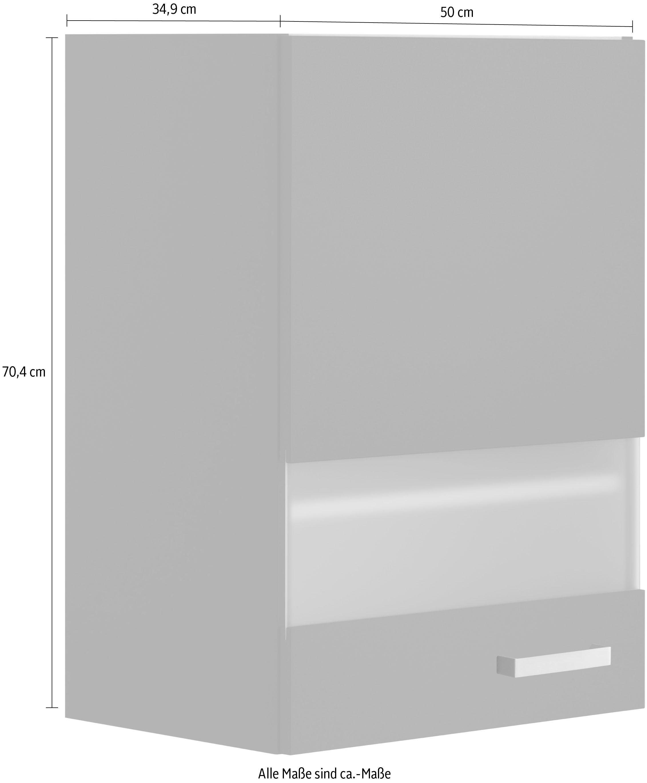 OPTIFIT Hangend kastje met glasdeur Parma Breedte 50 cm