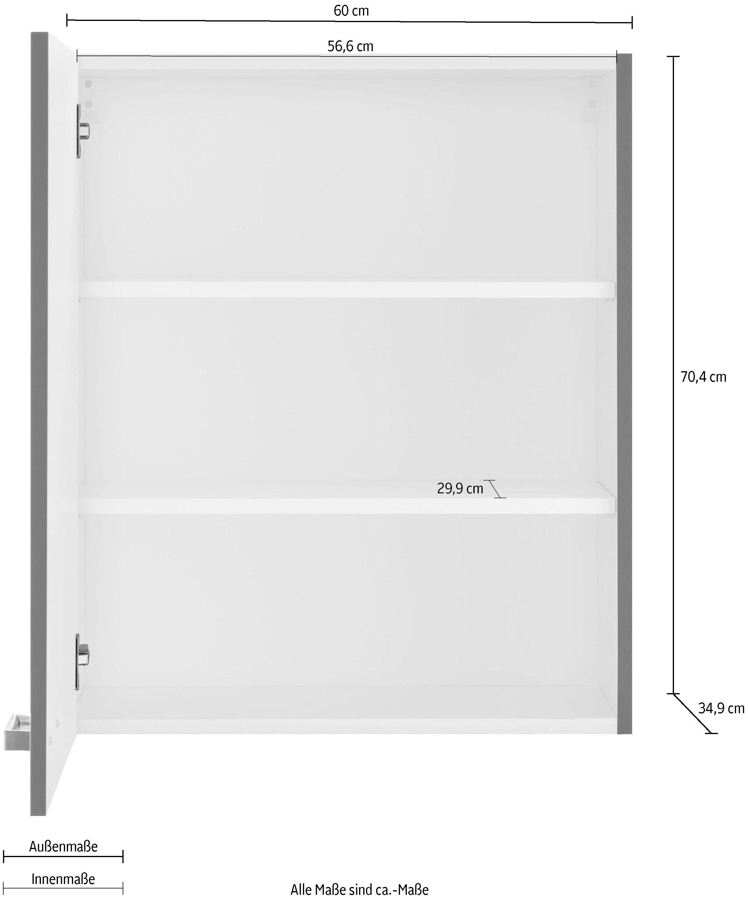 OPTIFIT Hangend kastje Parma Breedte 60 cm