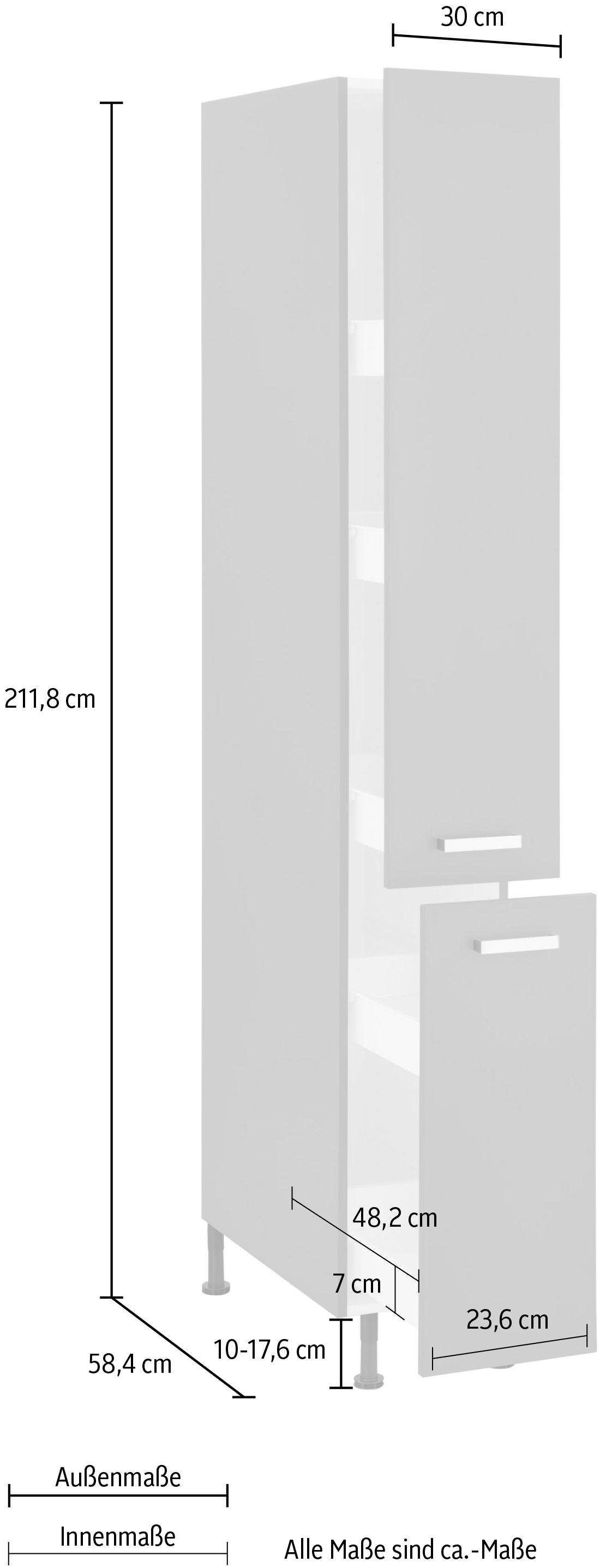 OPTIFIT Apothekerskast Parma Breedte 30 cm