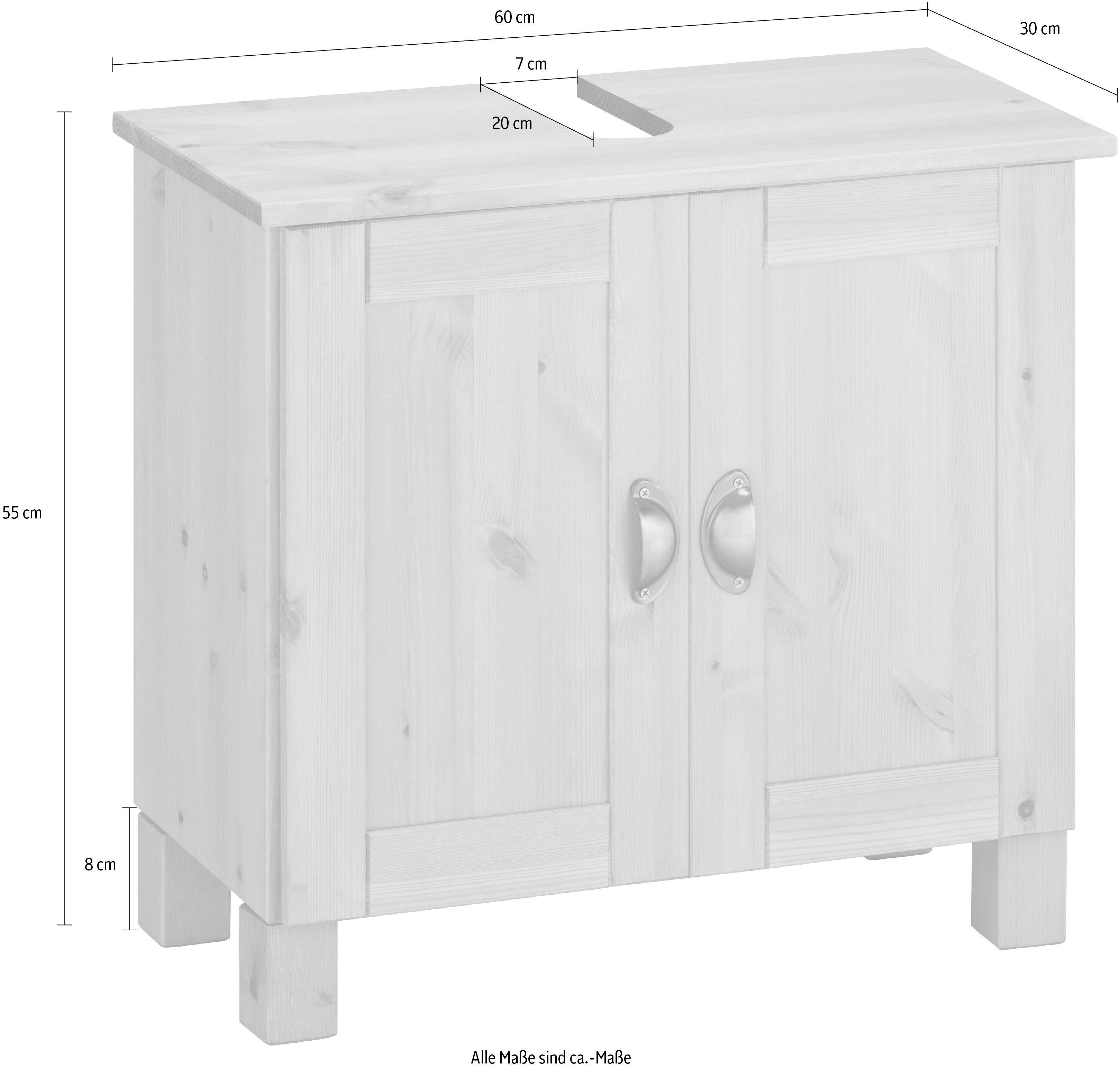 Home affaire Wastafelonderkast Oslo Breedte 60 cm