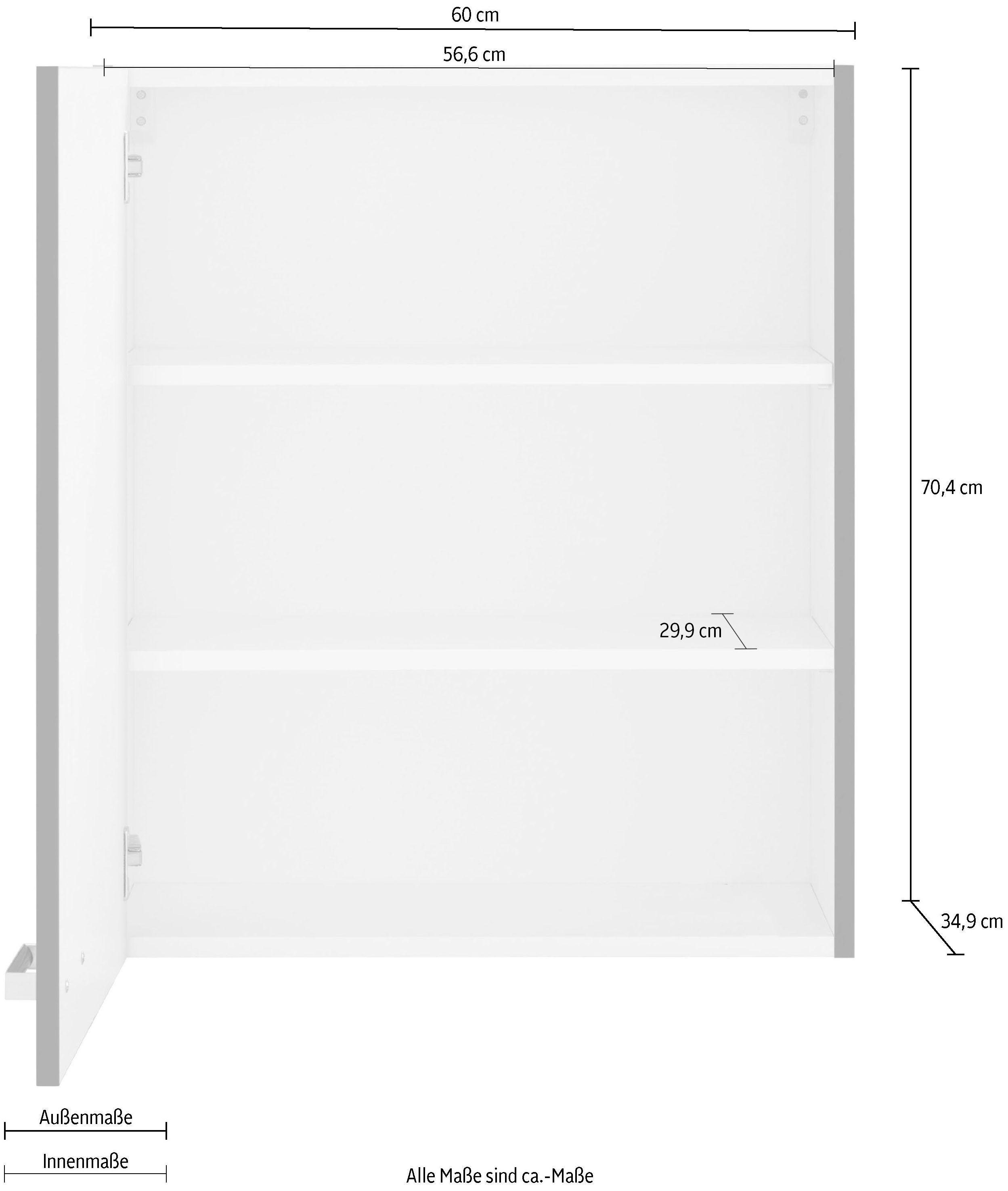 OPTIFIT Hangend kastje Parma Breedte 60 cm