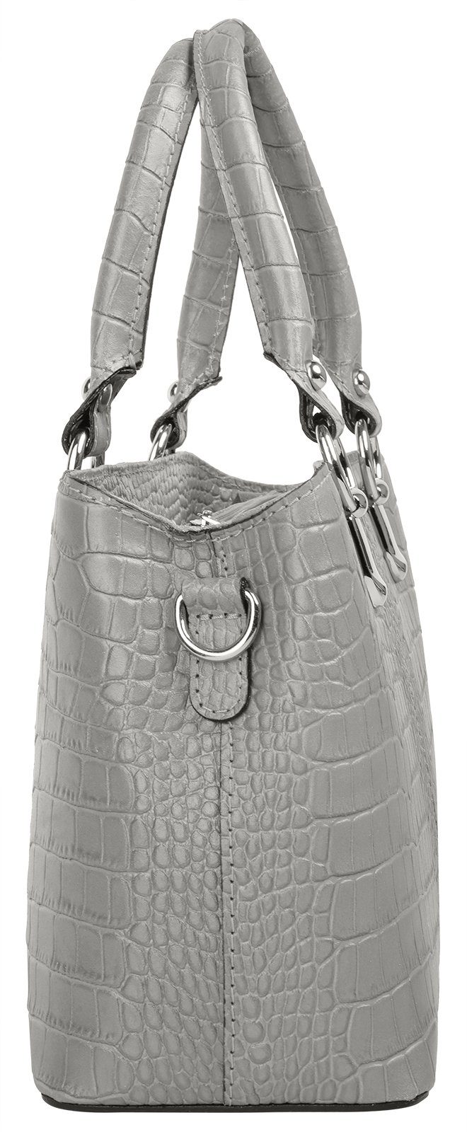 Cluty Schoudertas echt leer, made in italy