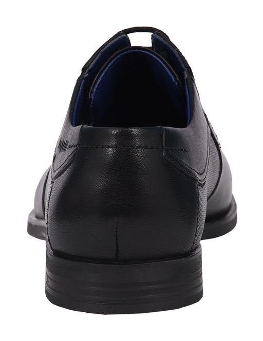 Bugatti Veterschoenen met zij-embossing, vrijetijdsschoen, lage schoen, veterschoen