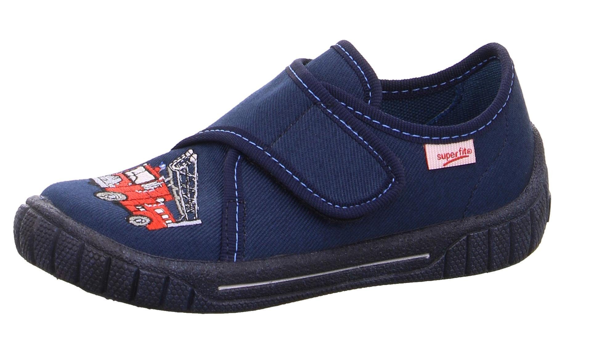 Superfit Pantoffels Bill WMS: middel Klittenbandschoen breedtemetingssysteem, maat sjabloon om te downloaden