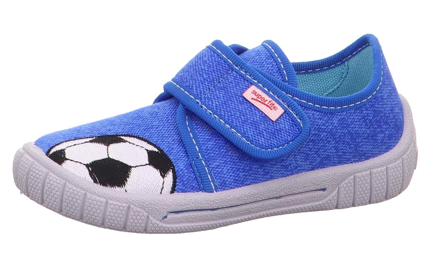 Superfit Pantoffels Bill WMS: middel Peuterschoen in jeans-look, maatsjabloon om te downloaden