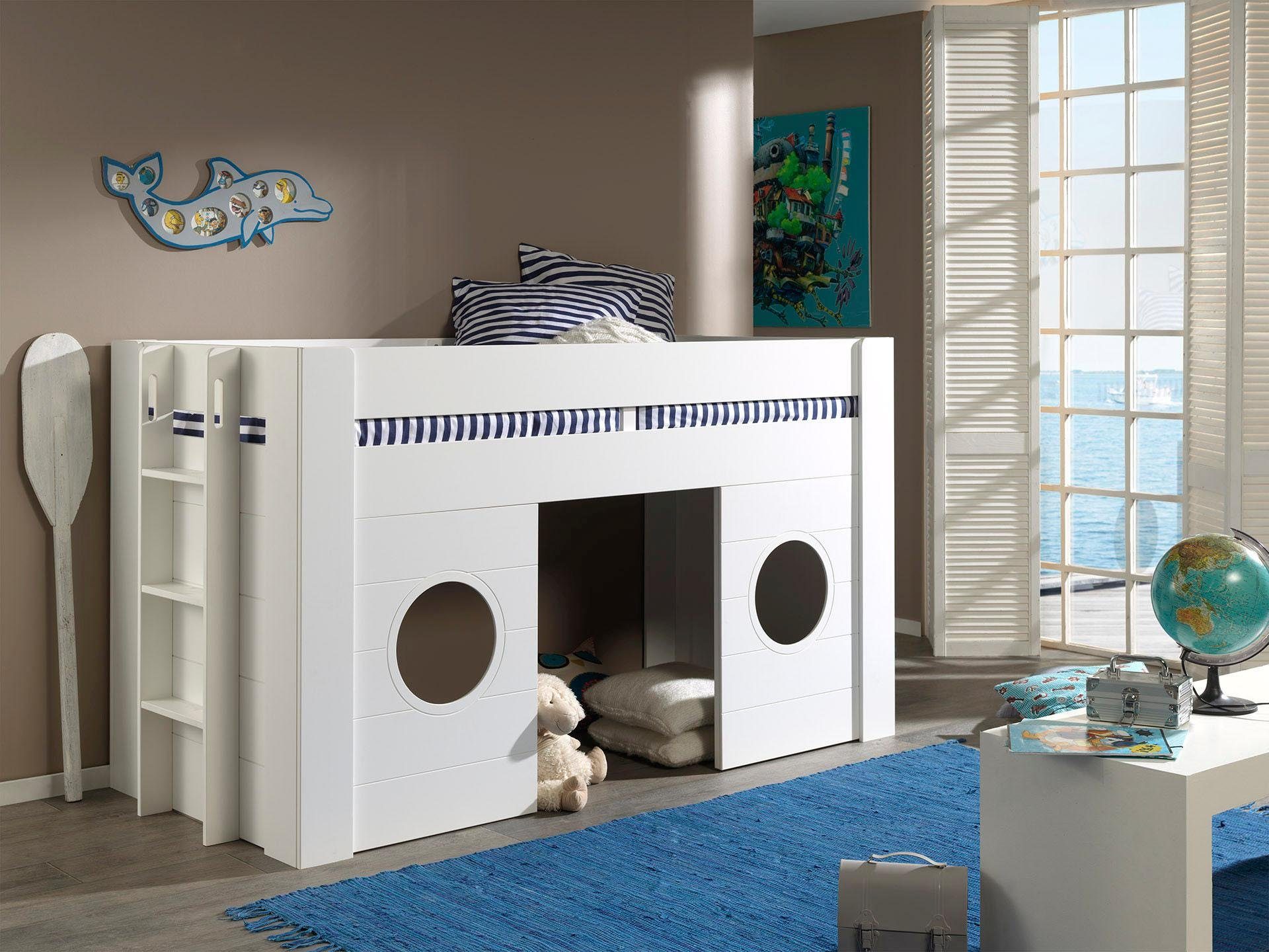 Vipack Hoogslaper Freya in kajuit-look