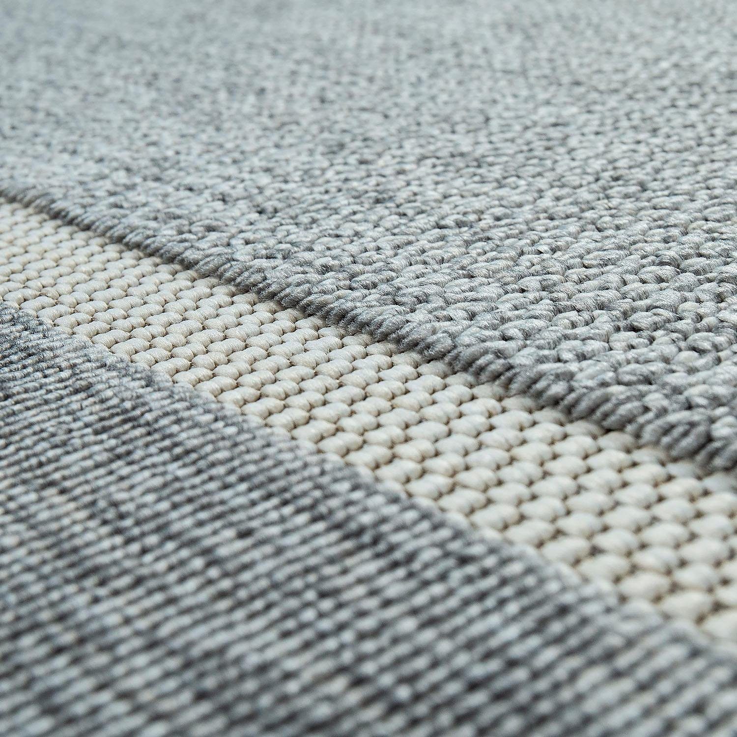 Paco Home Vloerkleed Brugge 225 Platweefsel, met randdessin, geschikt voor binnen en buiten, woonkamer