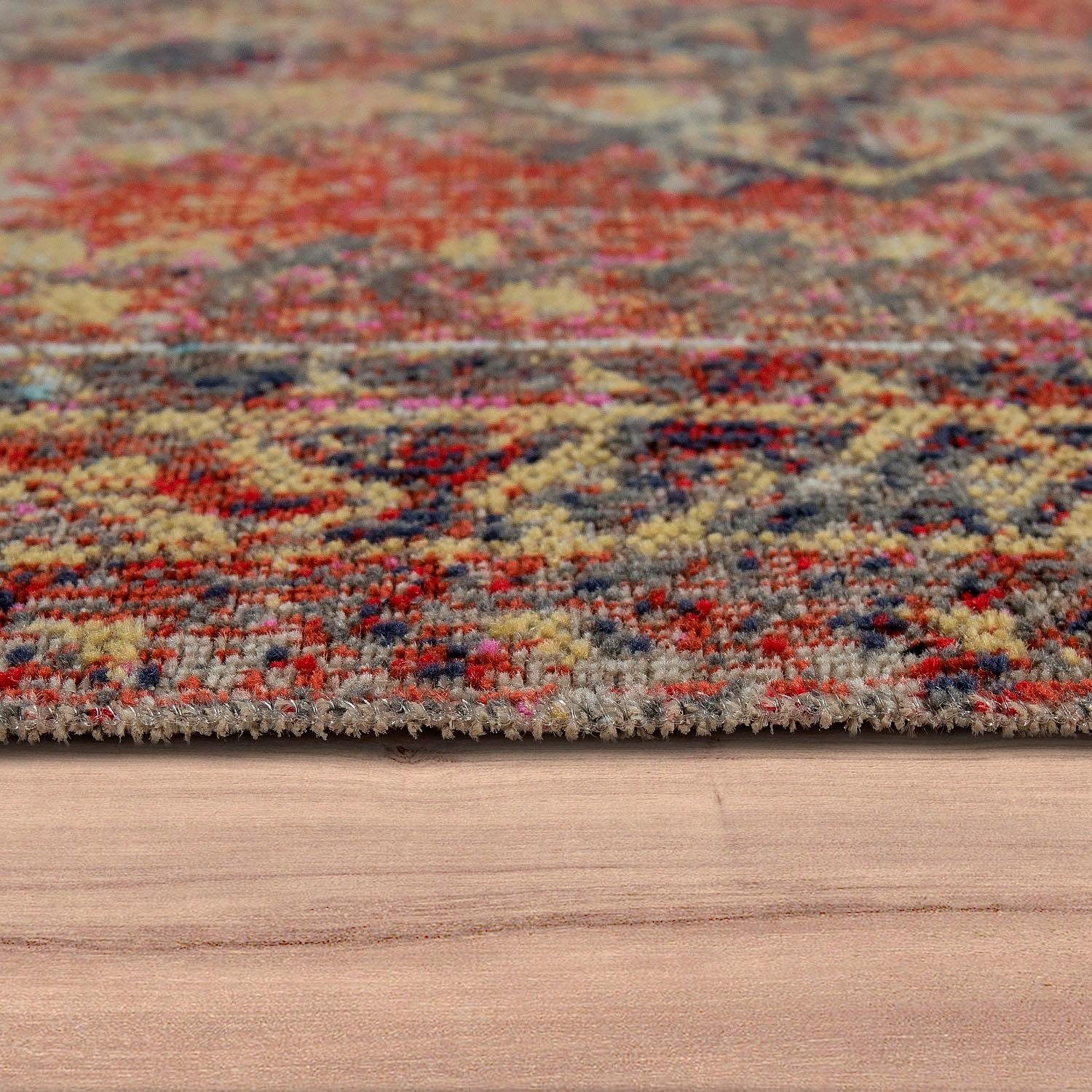 Paco Home Vloerkleed Artigo 432 Oriënt-look, vintage-design, geschikt voor binnen en buiten, woonkamer