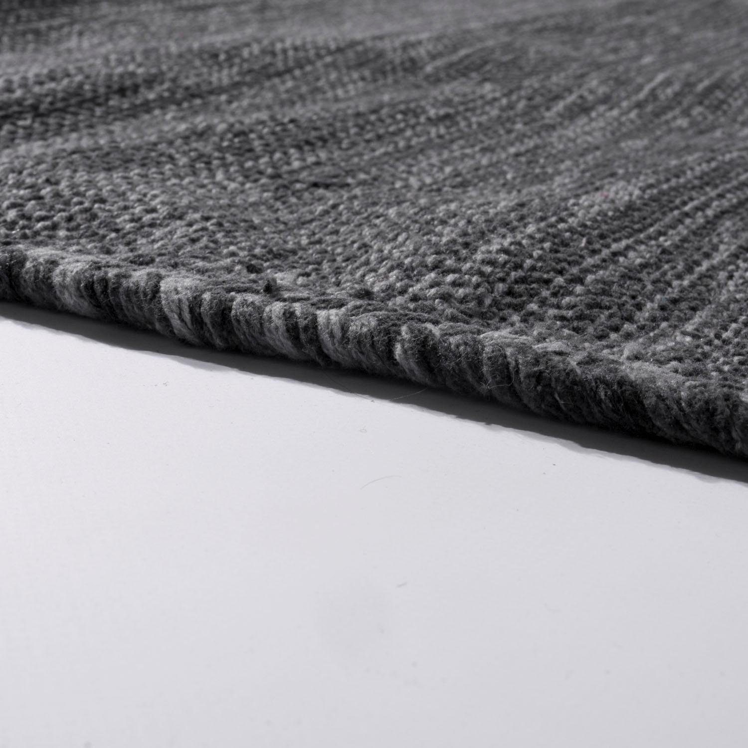 Paco Home Vloerkleed Kilim 210 Handgeweven, platweefsel, puur katoen, met de hand geweven, unikleurig