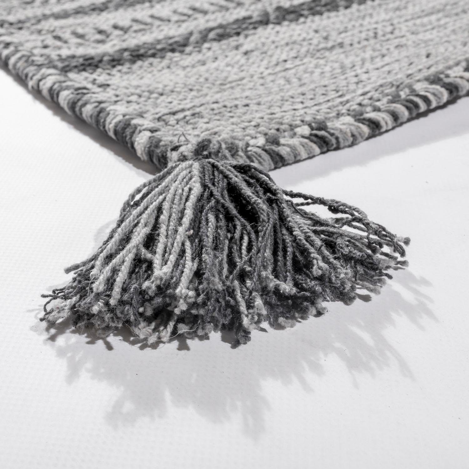 Paco Home Vloerkleed Kilim 217 met de hand geweven tweezijdig te gebruiken kleed, puur katoen, gestreept, woonkamer