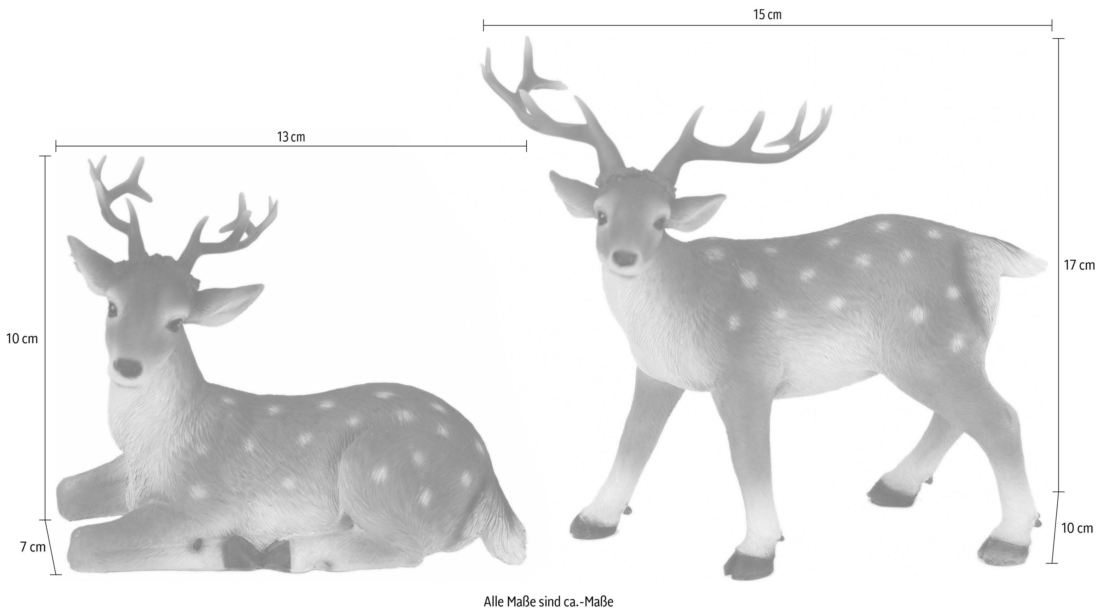 I.GE.A. Dierfiguur Ree (set, 2 stuks)