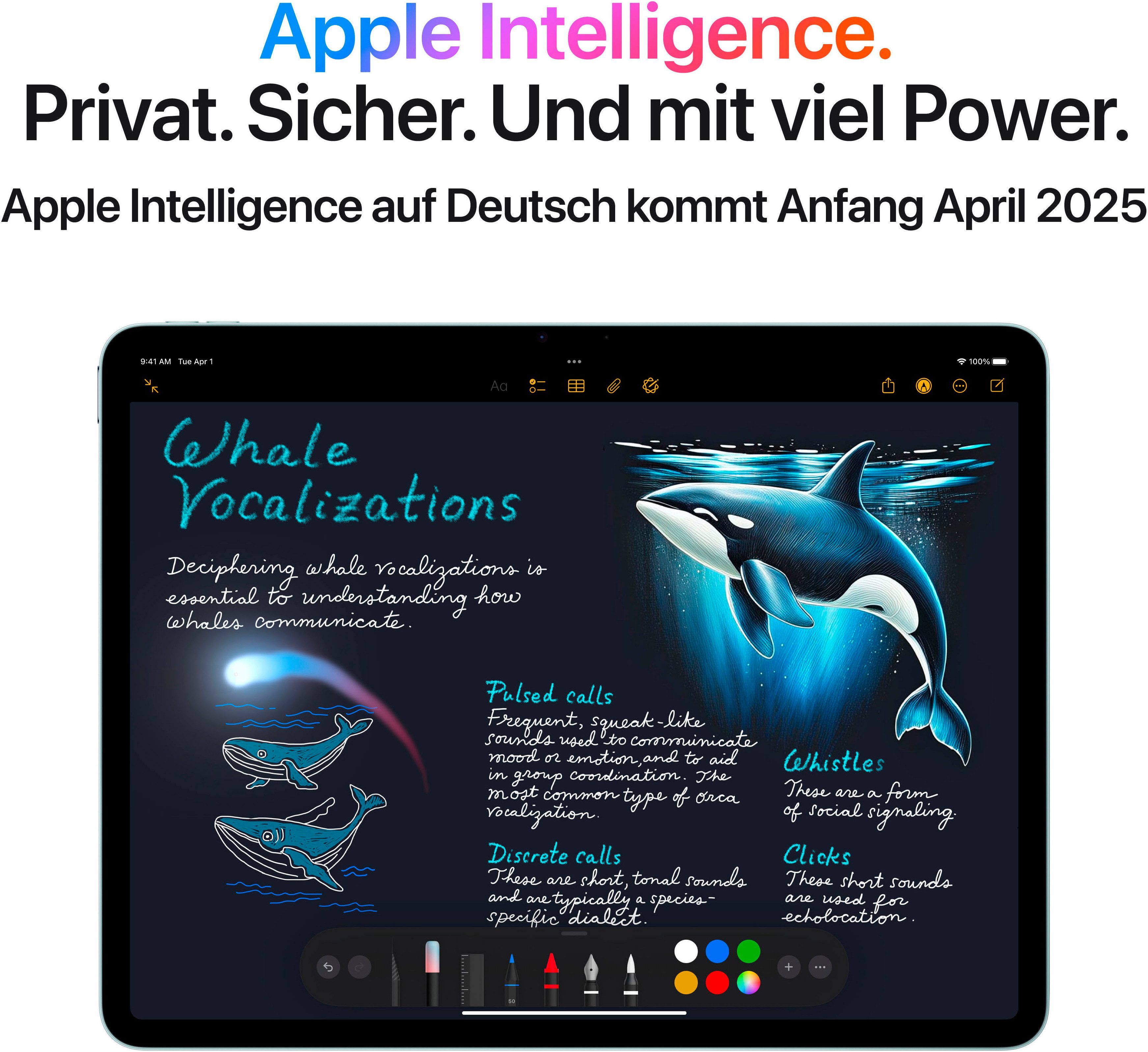 Apple Tablet 13" iPad Air Wi-Fi, 12,9", iPadOS