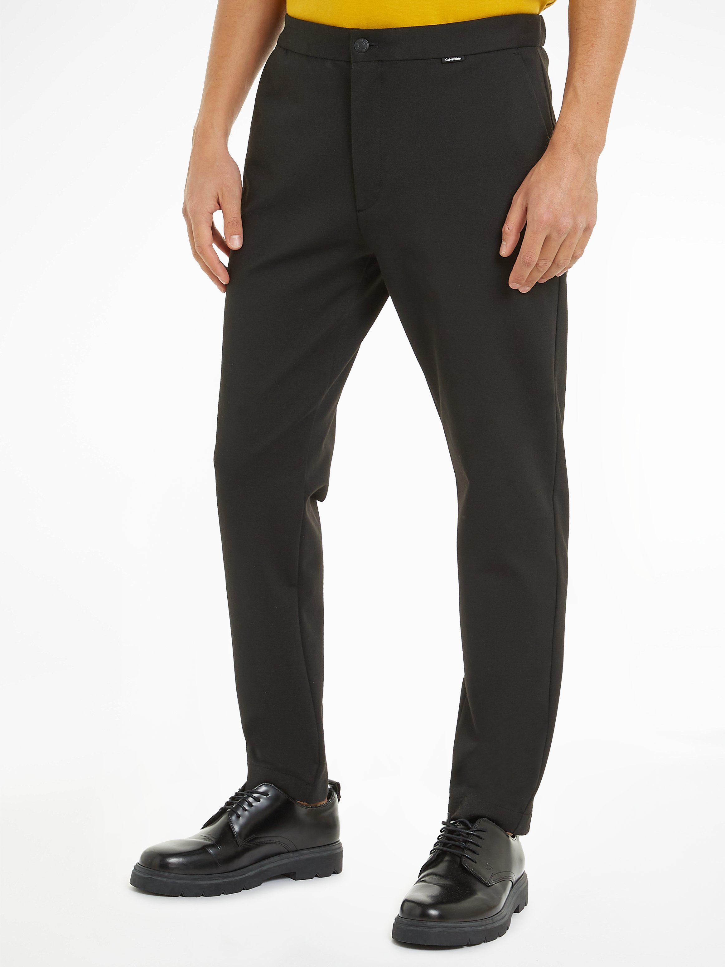 Calvin Klein Chino COMFORT KNIT TAPERED PANT