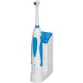 proficare elektrische tandenborstel pc-ez 3055 borstel met afgeronde tynex dupont-kwaliteitsvezels, veilig voor tanden en tandvlees wit