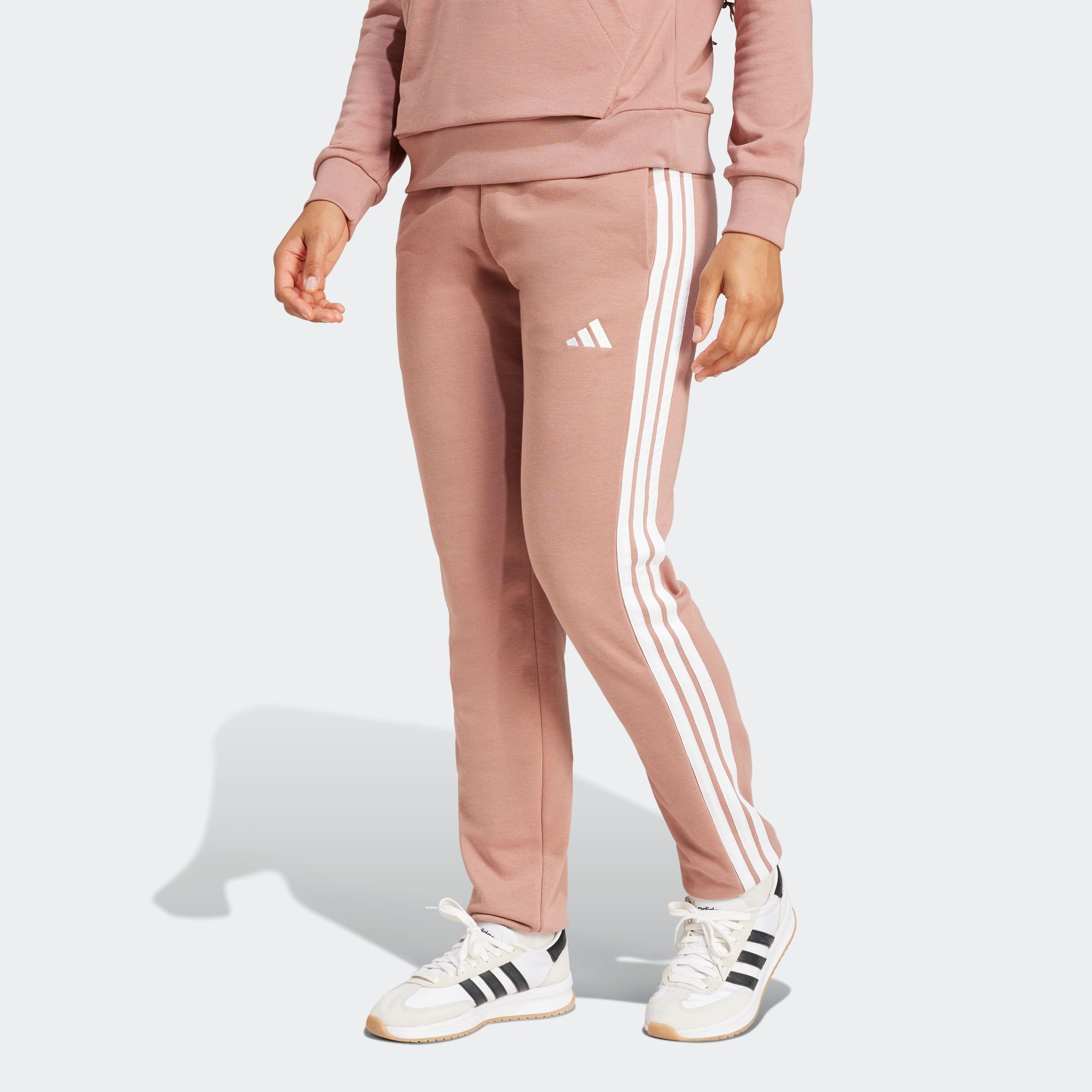 adidas Sportswear Sportbroek W 3S FT CF PT van zacht french terry materiaal (1-delig)