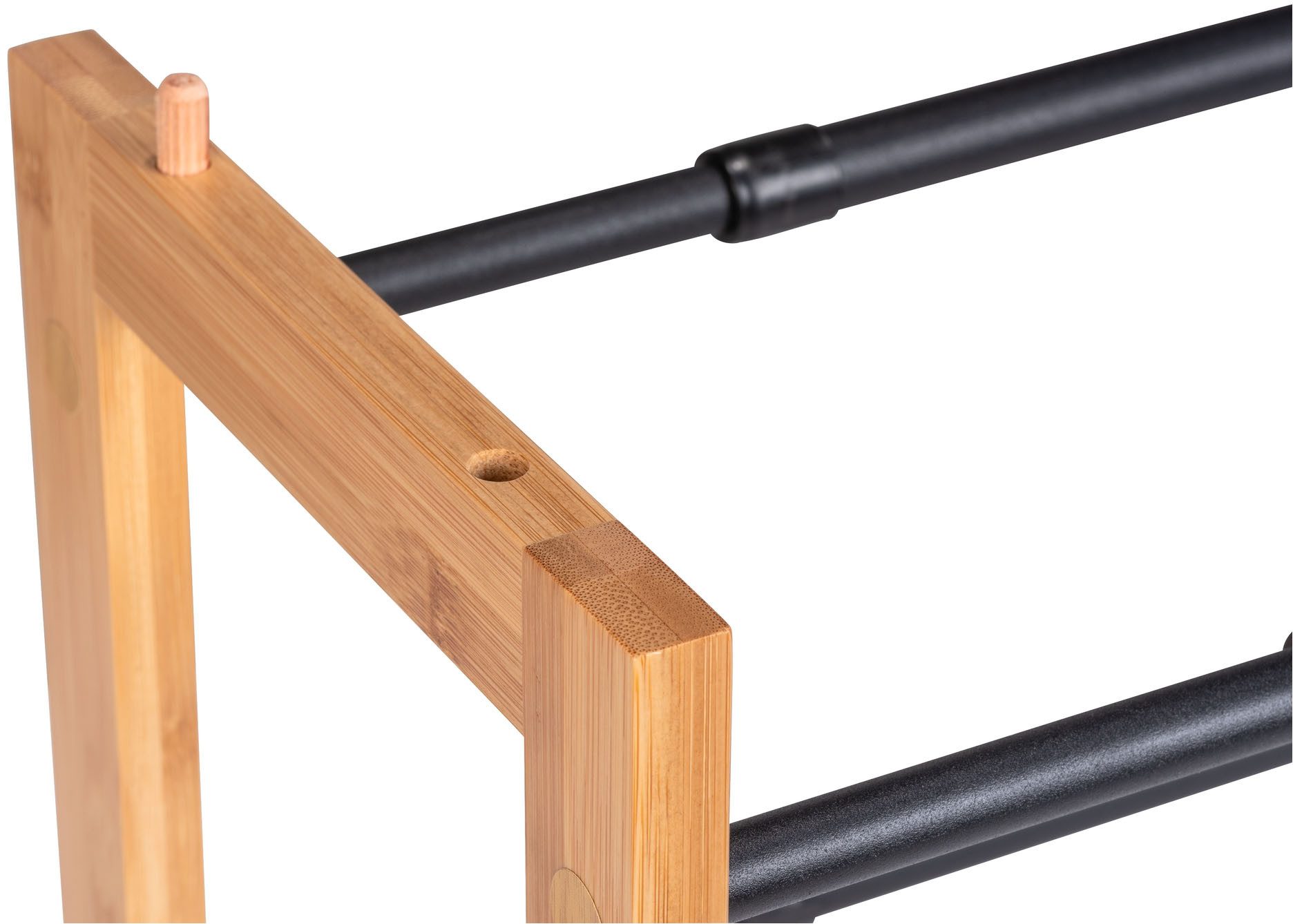 WENKO Schoenenrek Modell Ecori Schoenenkast met 2 planken, smal, uitschuifbaar en stapelbaar