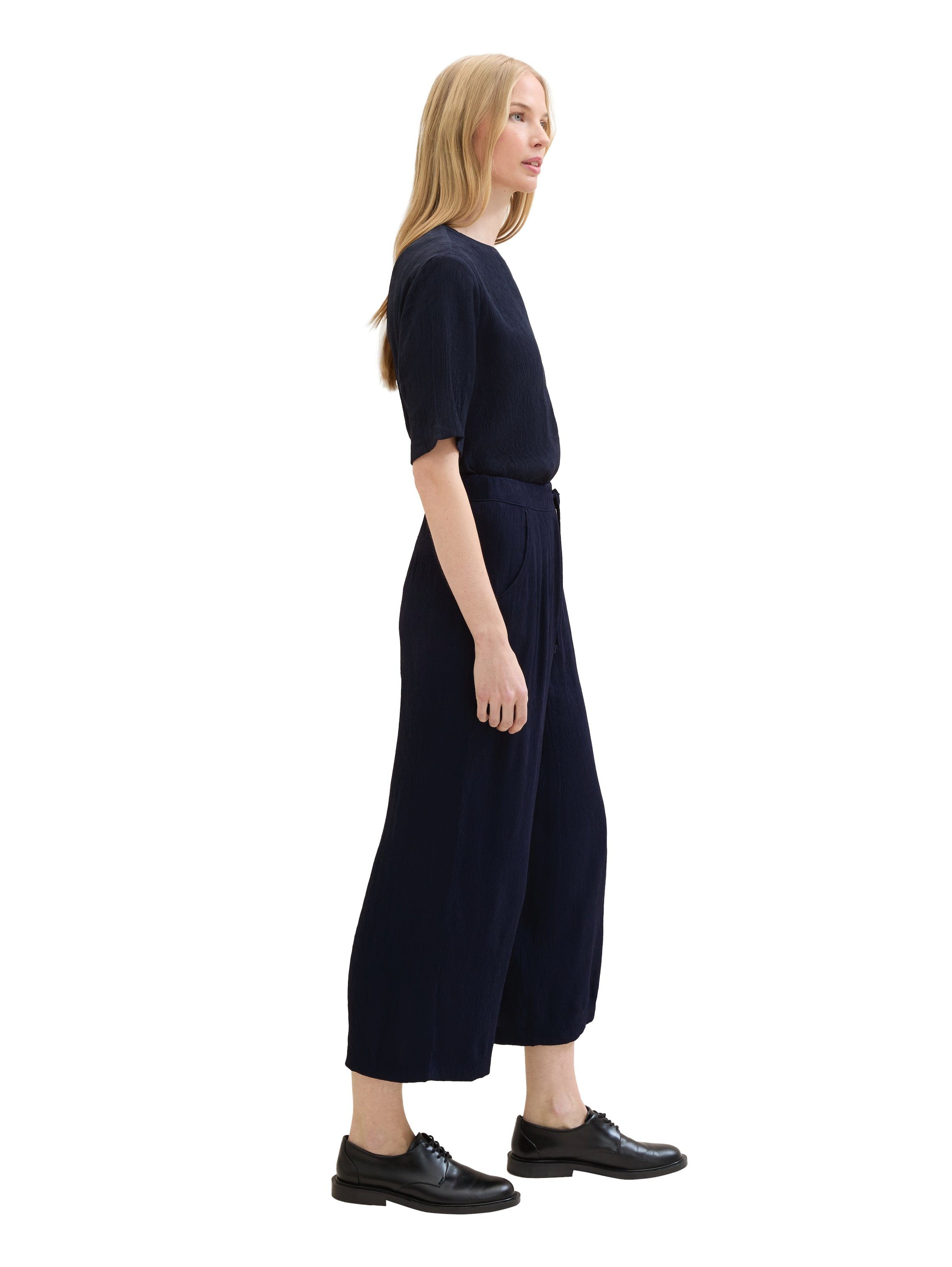Tom Tailor Culotte in krinkel-look