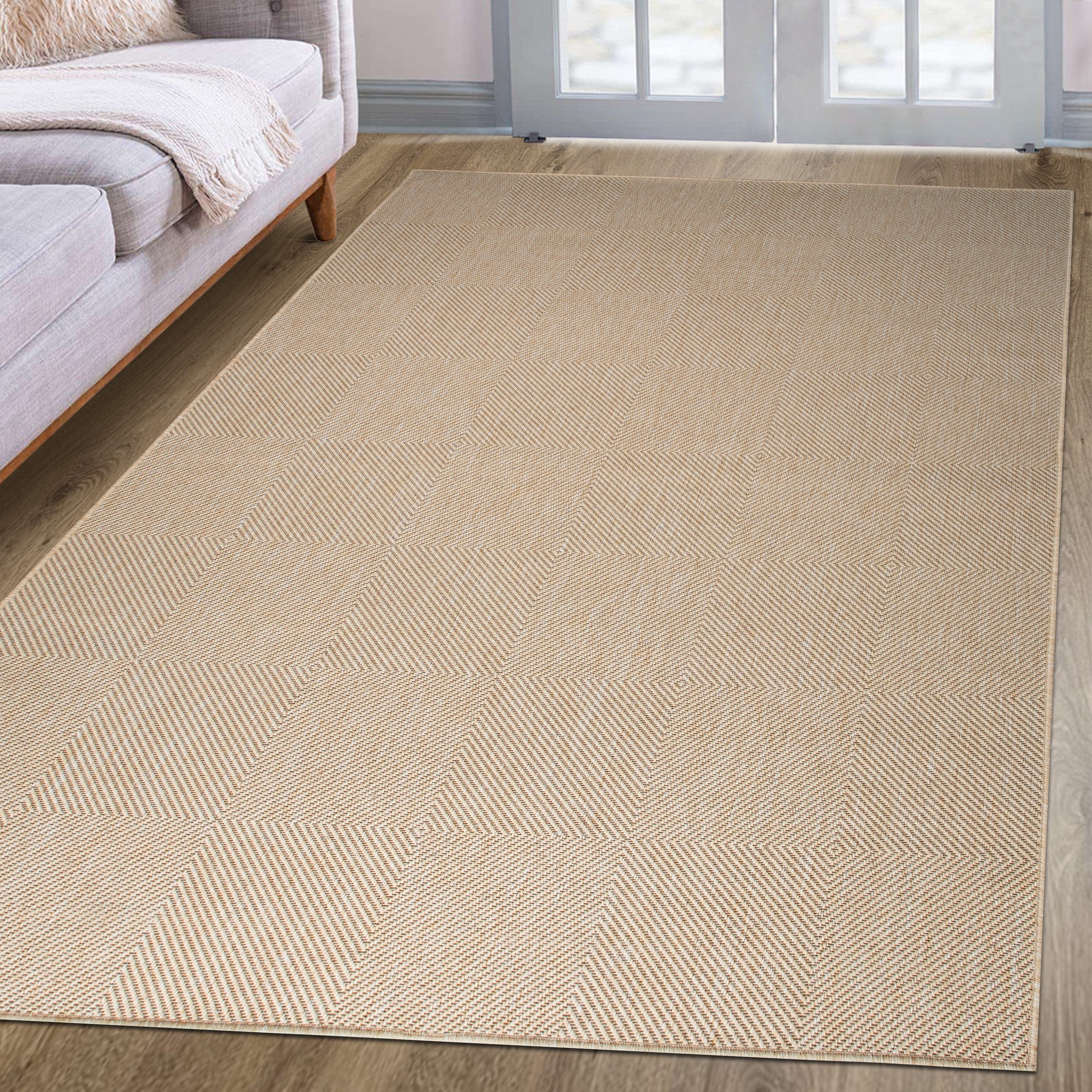 my home Vloerkleed Anna is ook als loper verkrijgbaar Geschikt voor binnen en buiten, sisal-look, weerbestendig & uv-bestendig